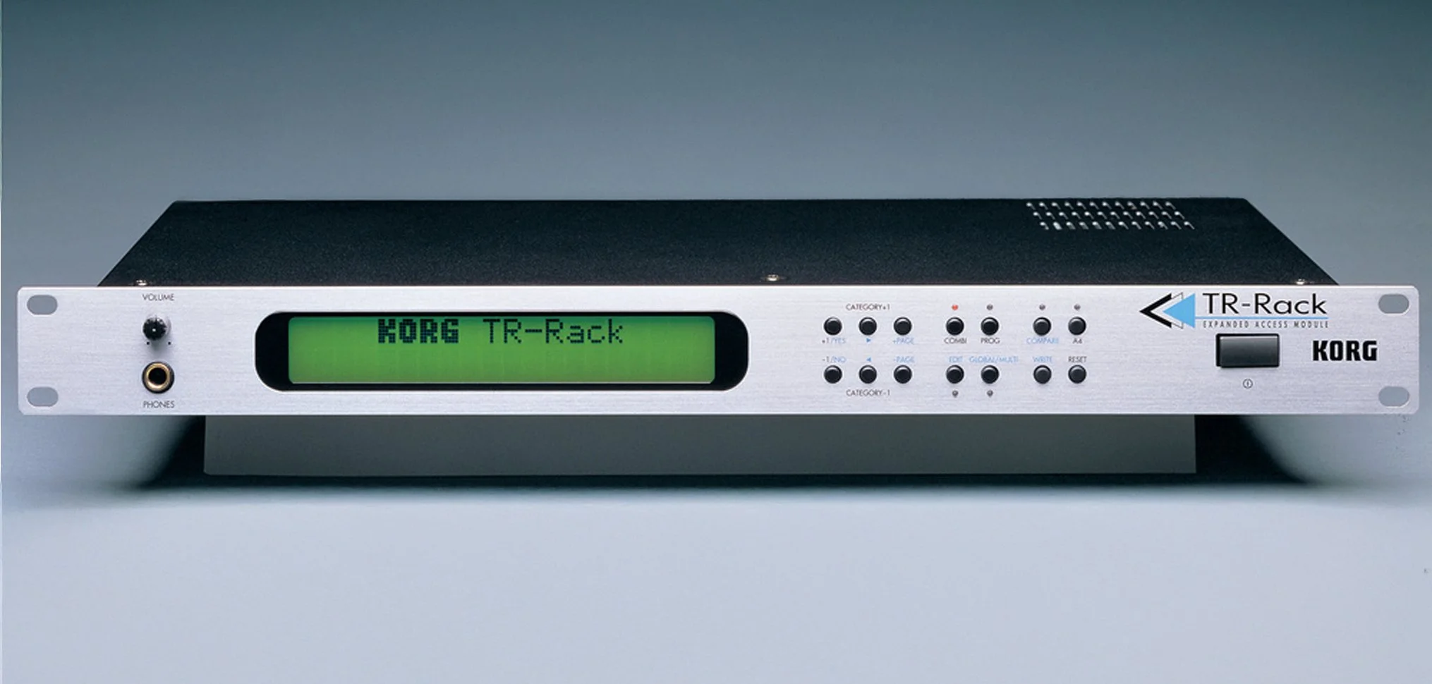 Photo of a Korg TR-Rack sound module