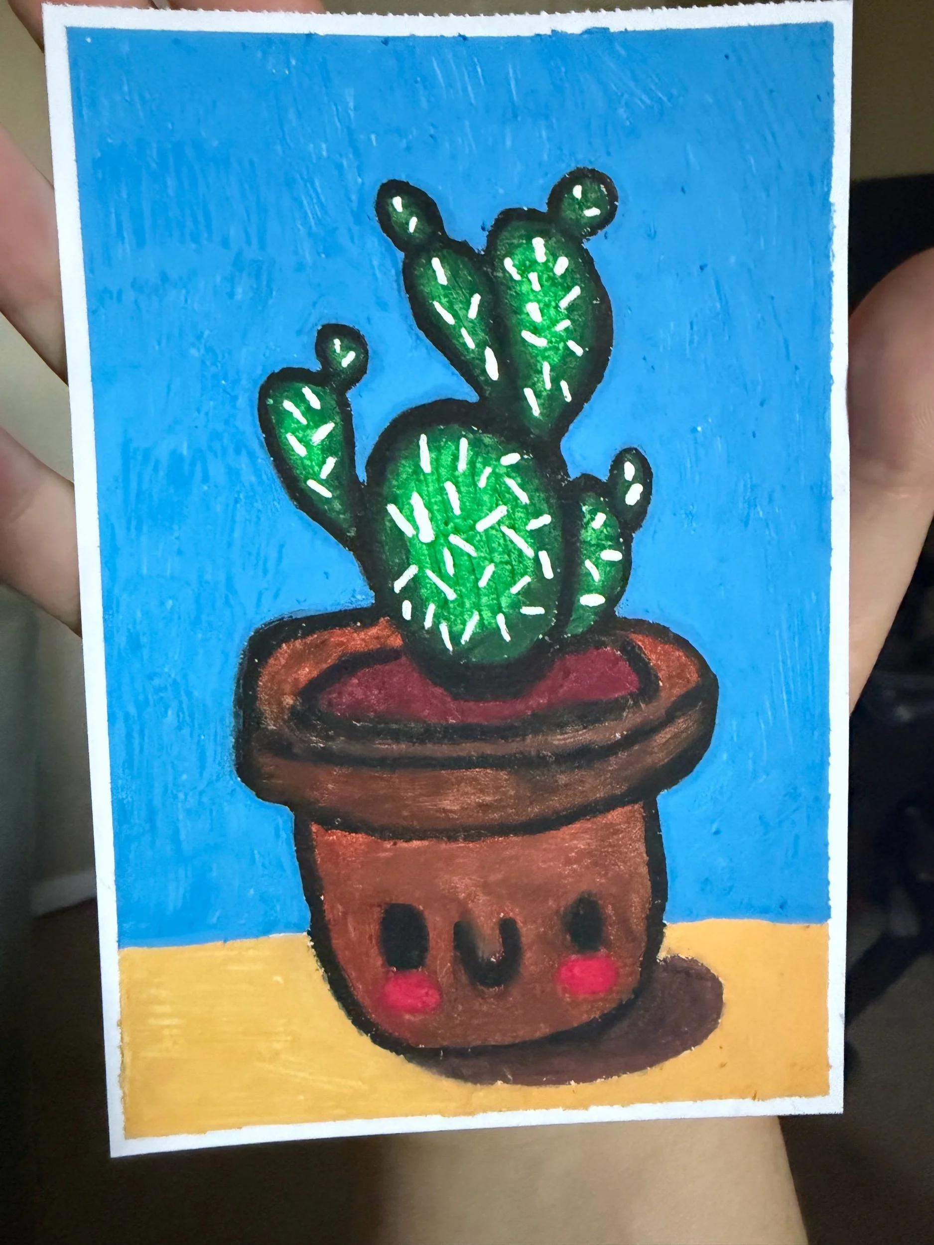 Tiny Cactus Friend
