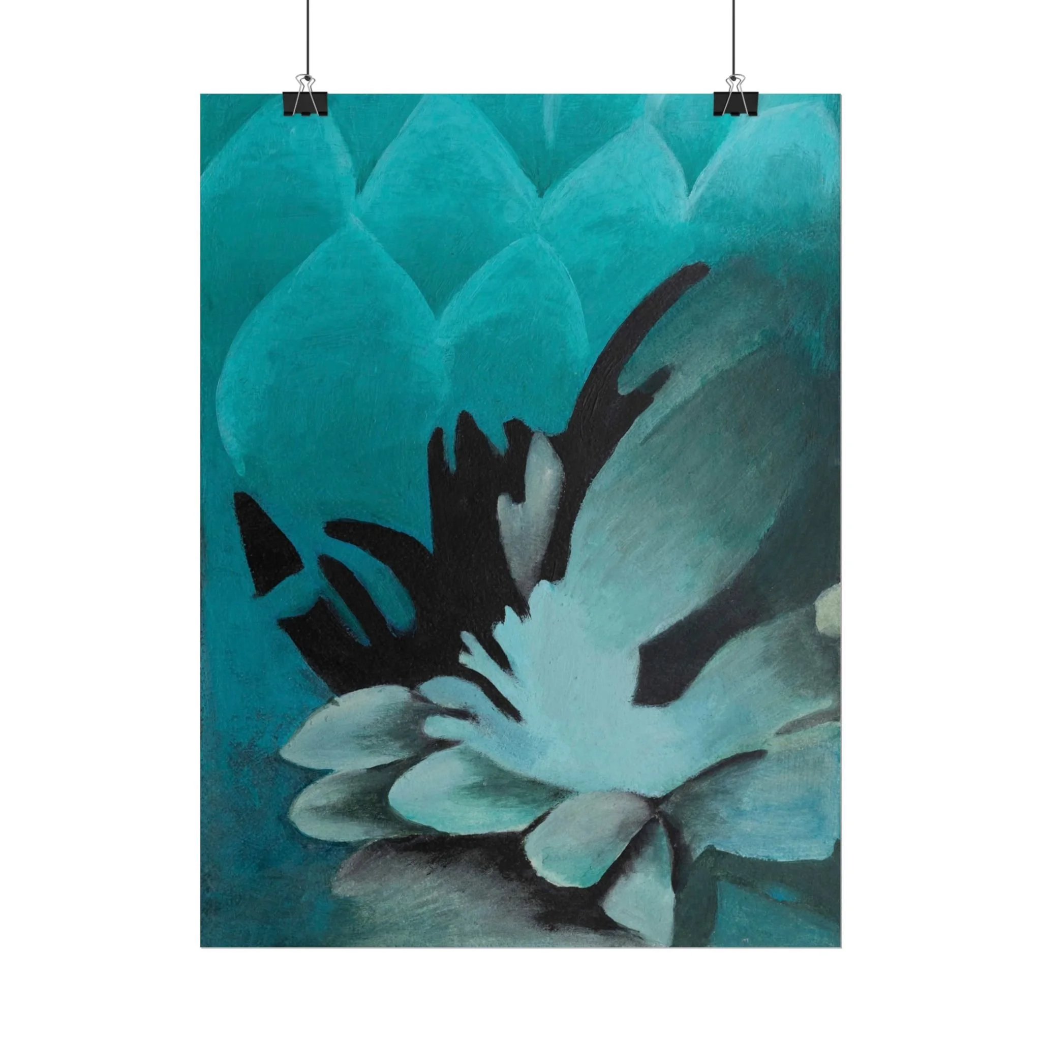 Poster Prints of Time Abstract Variant
