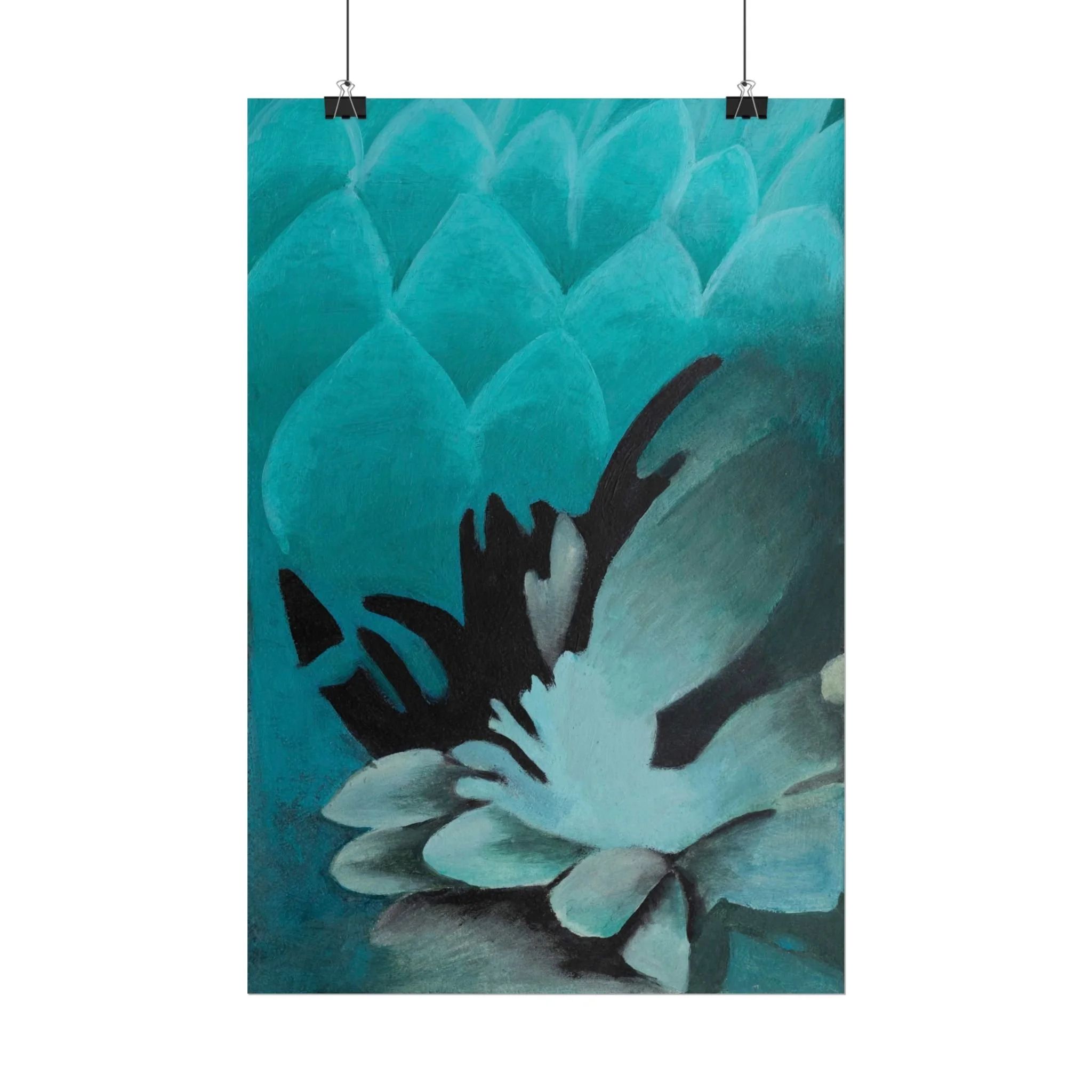 Poster Prints of Time Abstract Variant