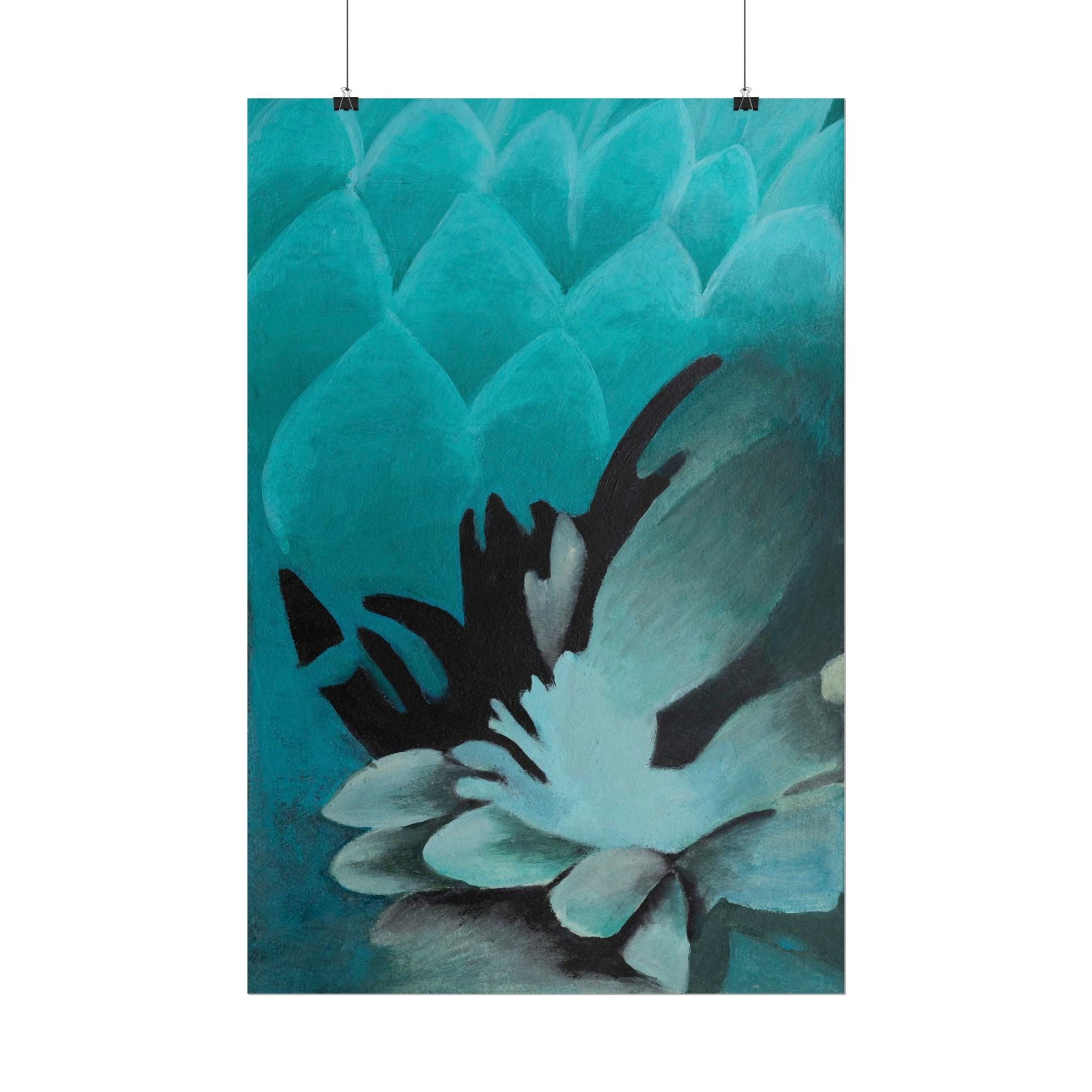 Poster Prints of Time Abstract Variant