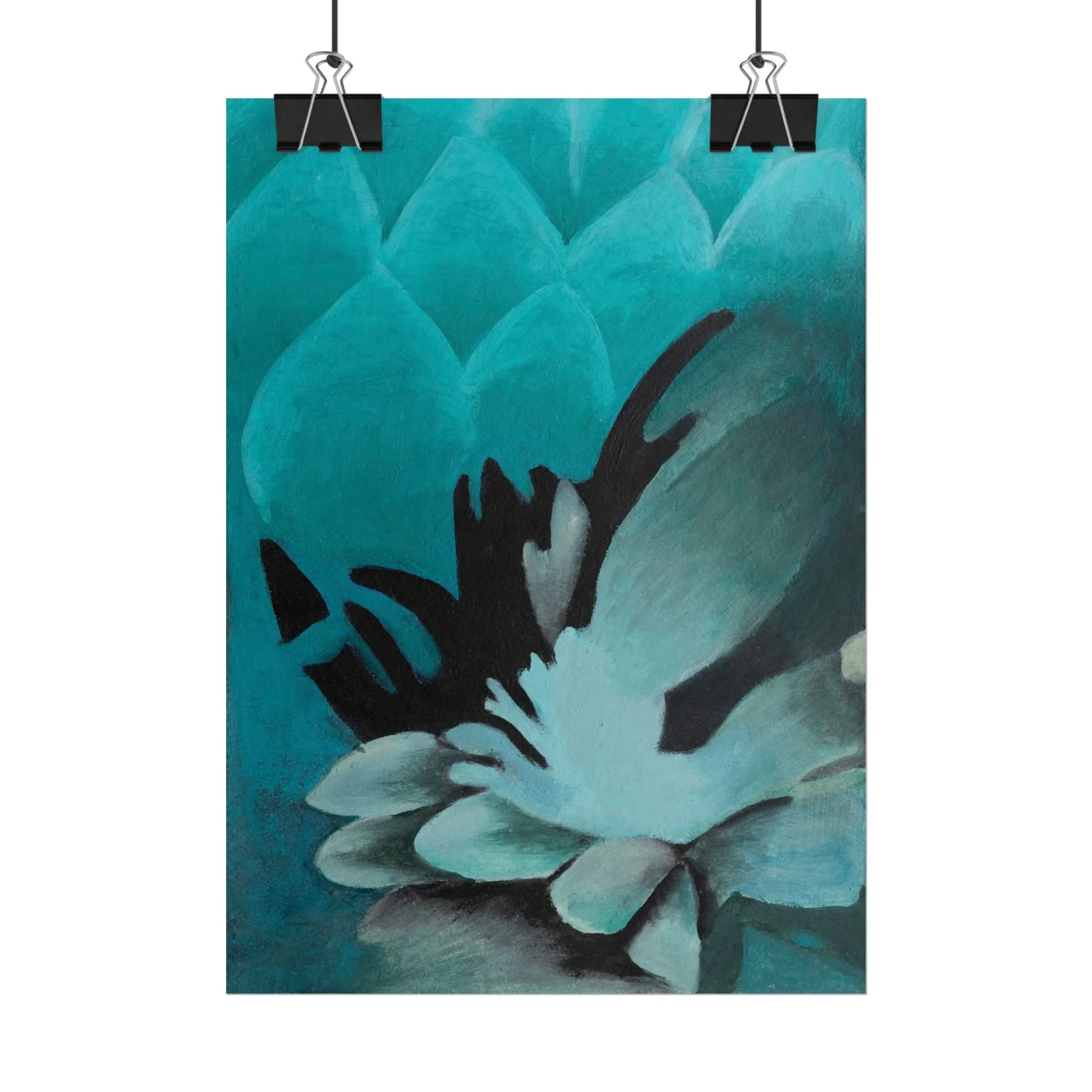 Poster Prints of Time Abstract Variant