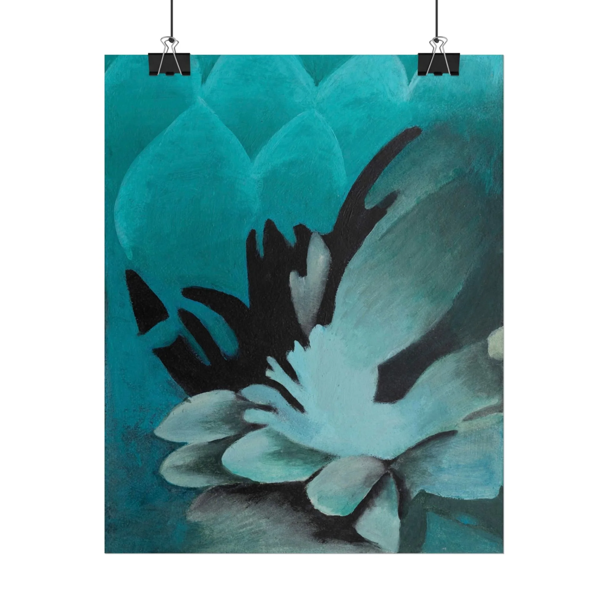 Poster Prints of Time Abstract Variant