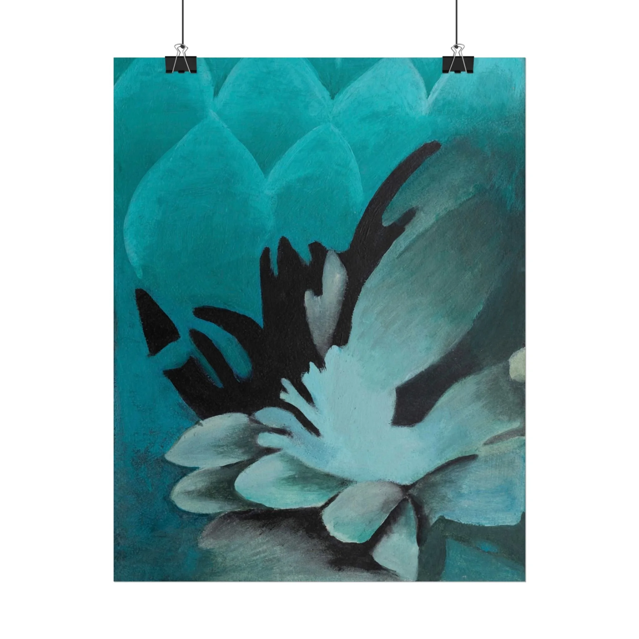 Poster Prints of Time Abstract Variant