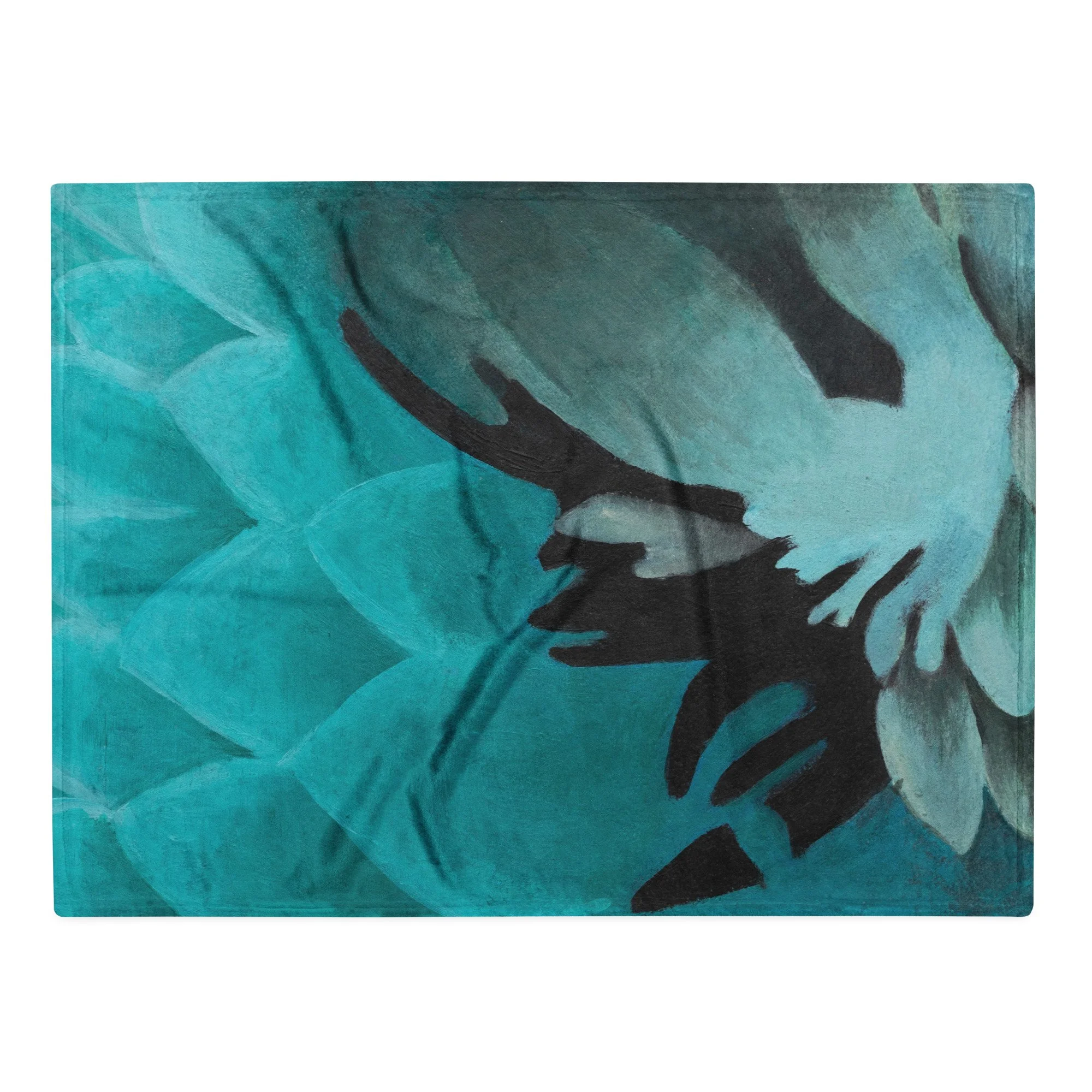 Time Abstract Variant Throw Blanket