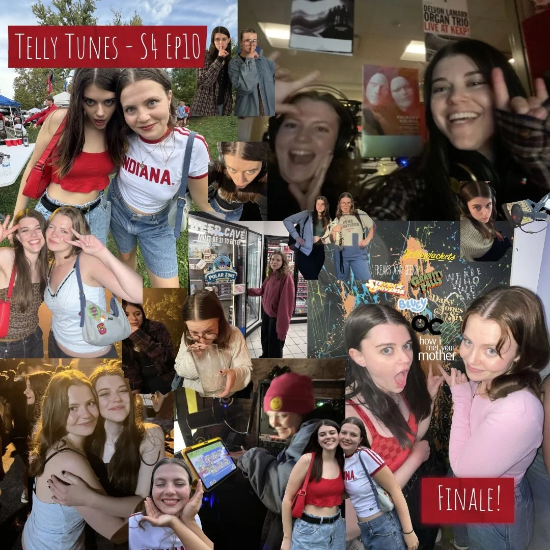 Tomorrow is the last Telly Tunes EVERRRRR!!! Wake up and tune in at 10 a.m. to listen to some sentimental songs from Meg and Chloe&rsquo;s favorite shows! 📺Tune in our WIUX B-side for this epic finale!🎵