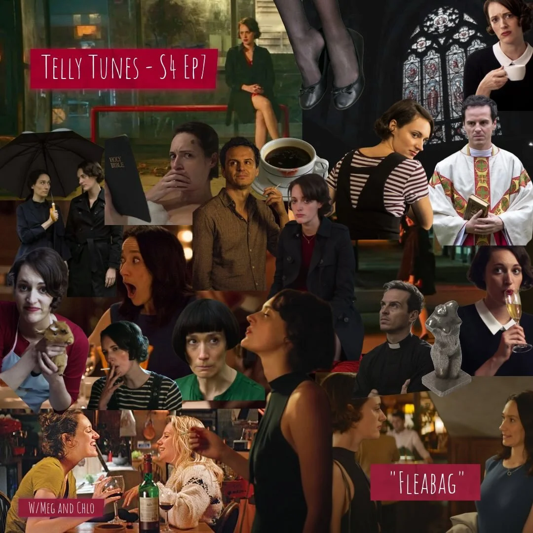 Tune in at 10 a.m. tomorrow for our Fleabag episode, rescheduled! 🚬Listen to hear about all the drama, chaos, love, heartbreak, cigarettes, and a really hot priest. ⛪️Link to WIUX-Bside in bio💿