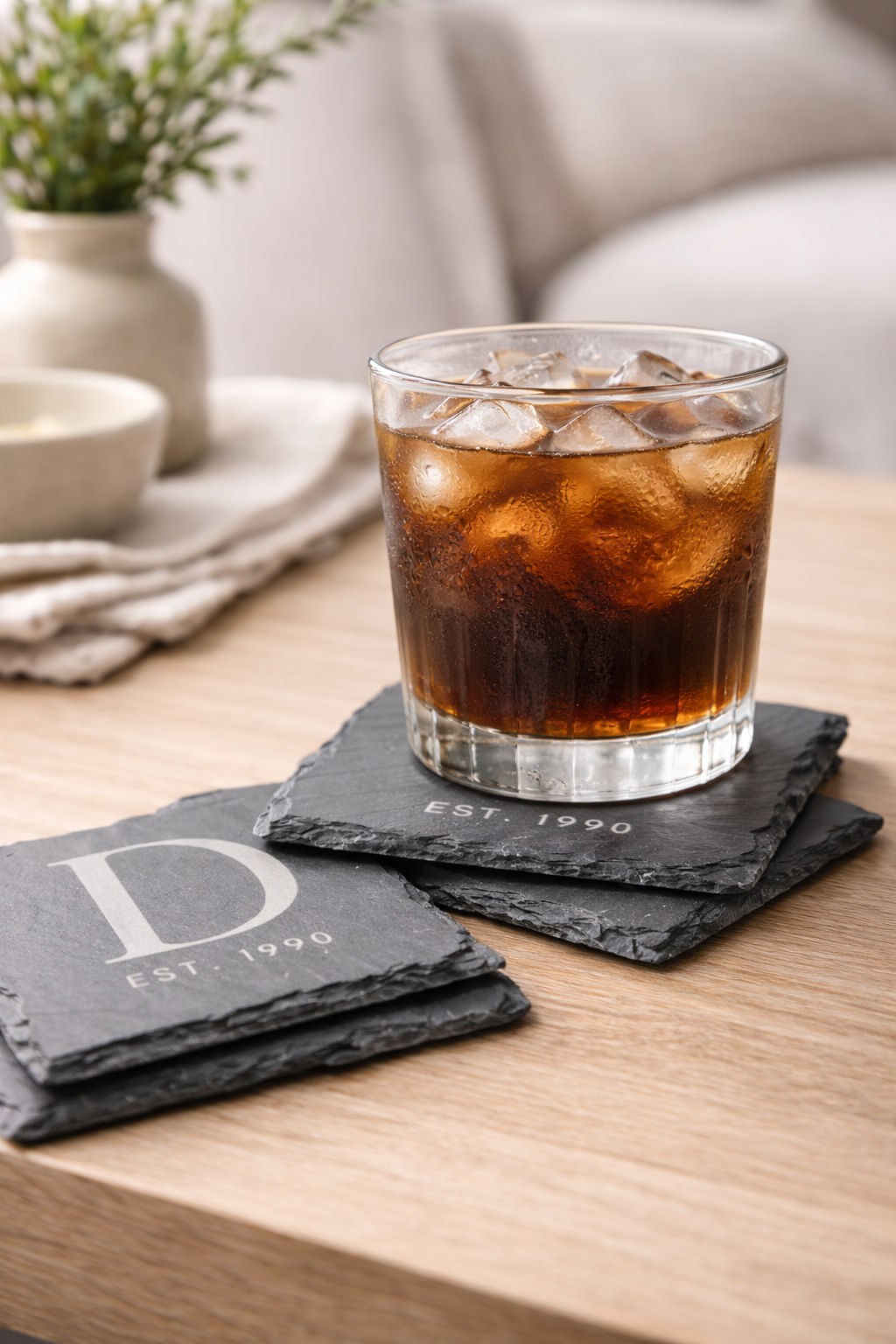 Square Slate Coaster