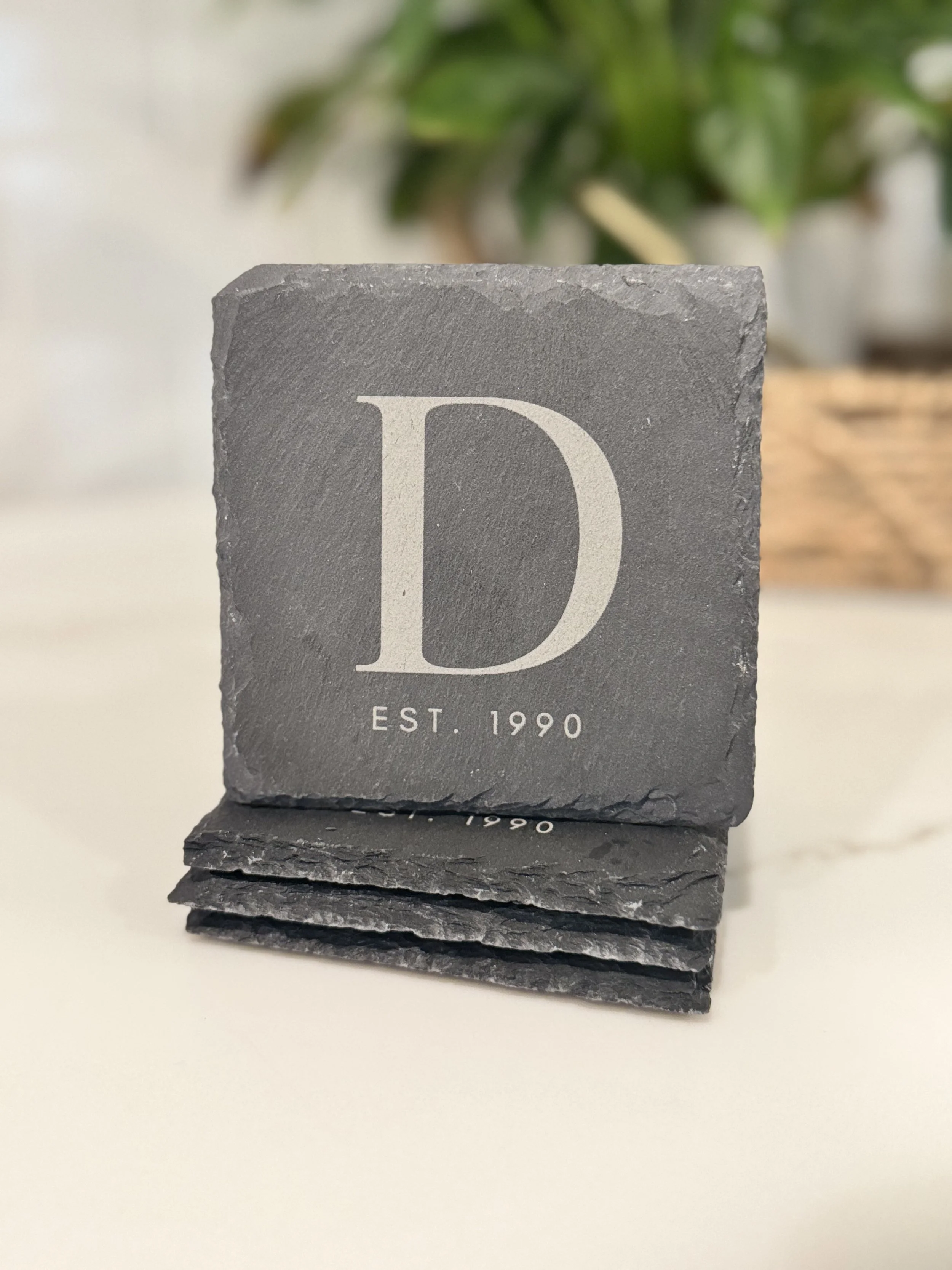 Square Slate Coaster