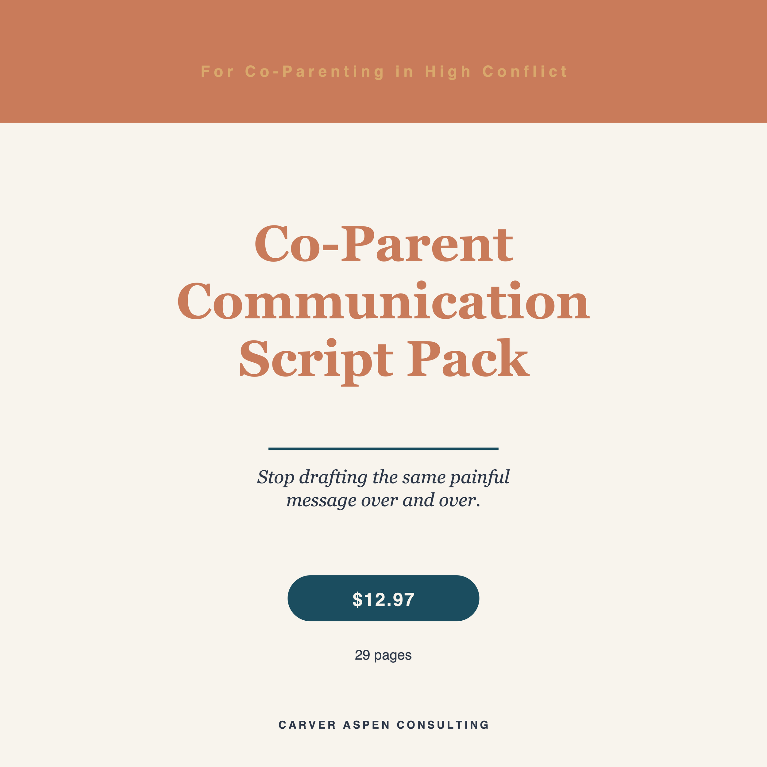 Co-Parent Communication Script Pack