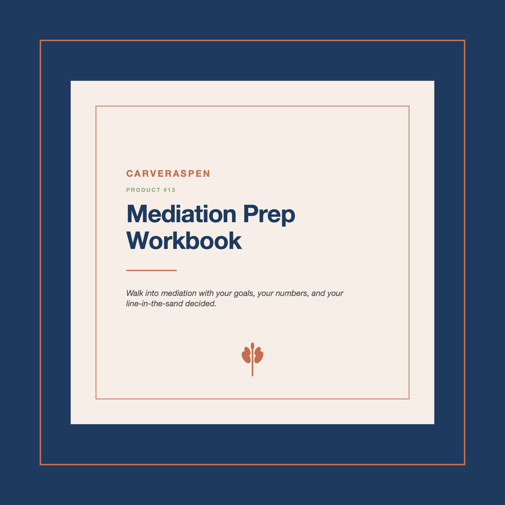 Mediation Prep Workbook