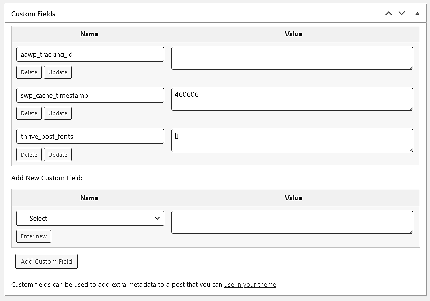 Custom NetSuite Fields