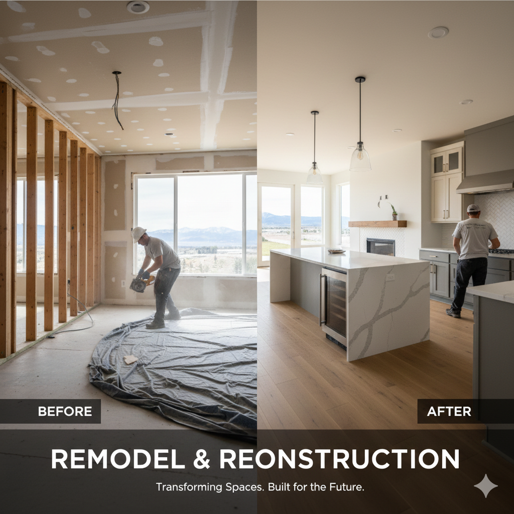 Remodel and Reconstruction