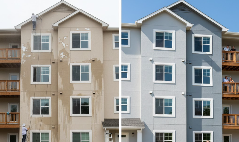 Scenic landscape with mountains, a large lake, and rolling green hills under an overcast sky.