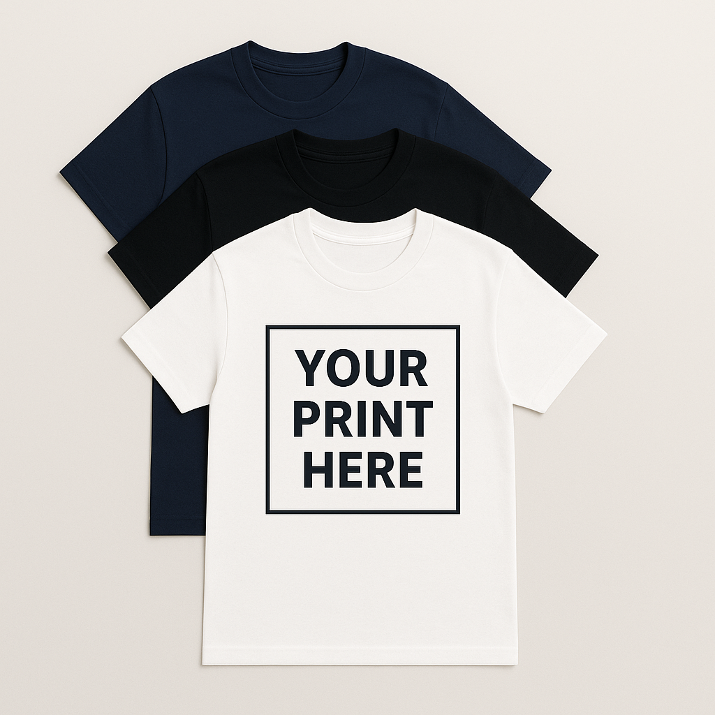 Print-Ready Custom Tee