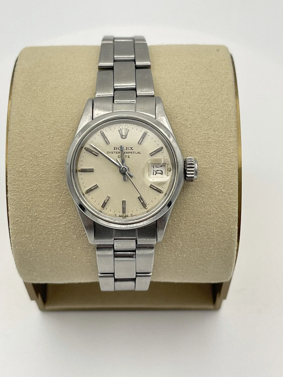 Vintage Rolex Ladies Watch – Model 6516 | 28mm | Rivet Band