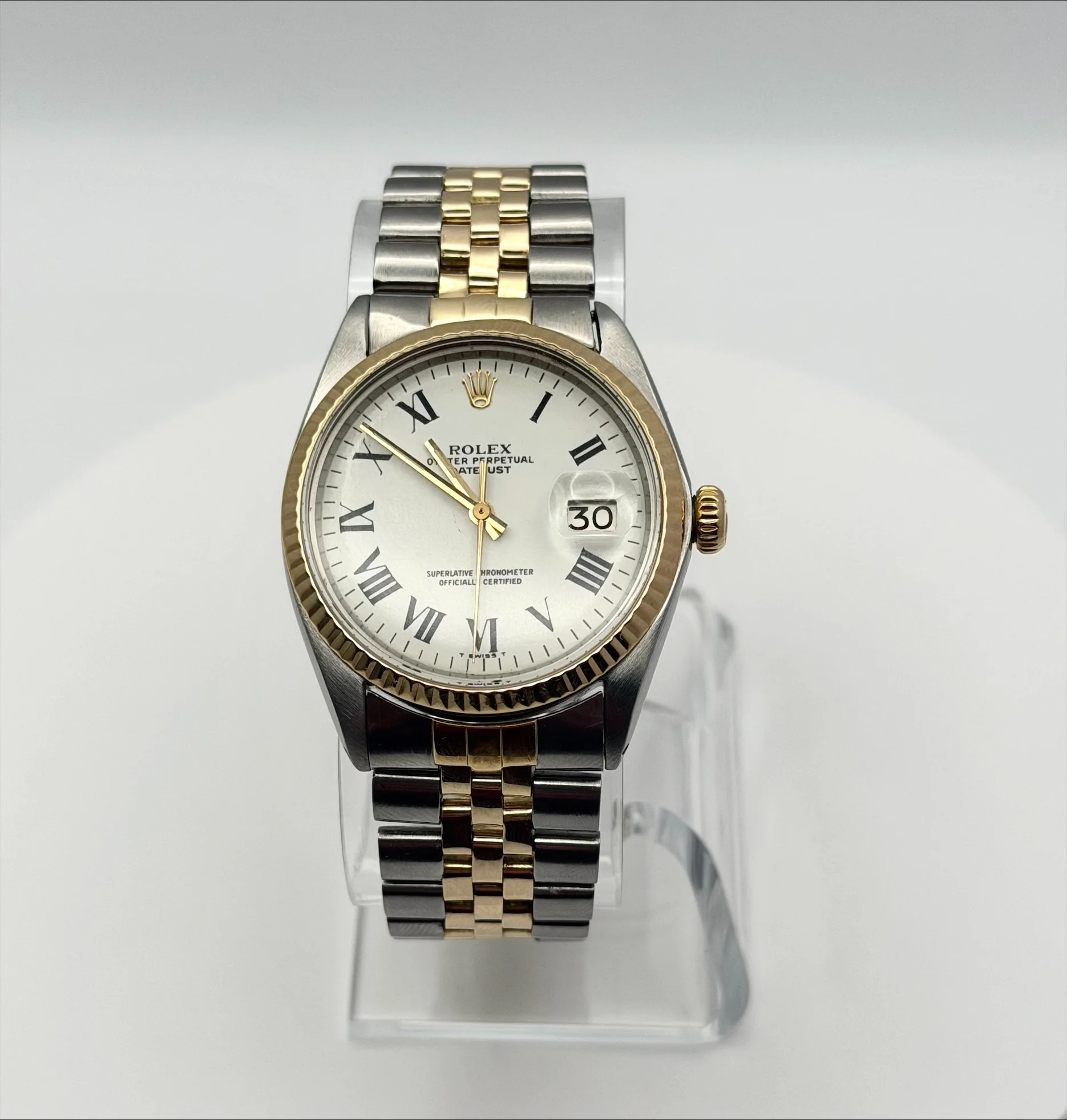 Rolex Datejust 36mm 1600 Rare Vintage Mexican Joske's Jubilee