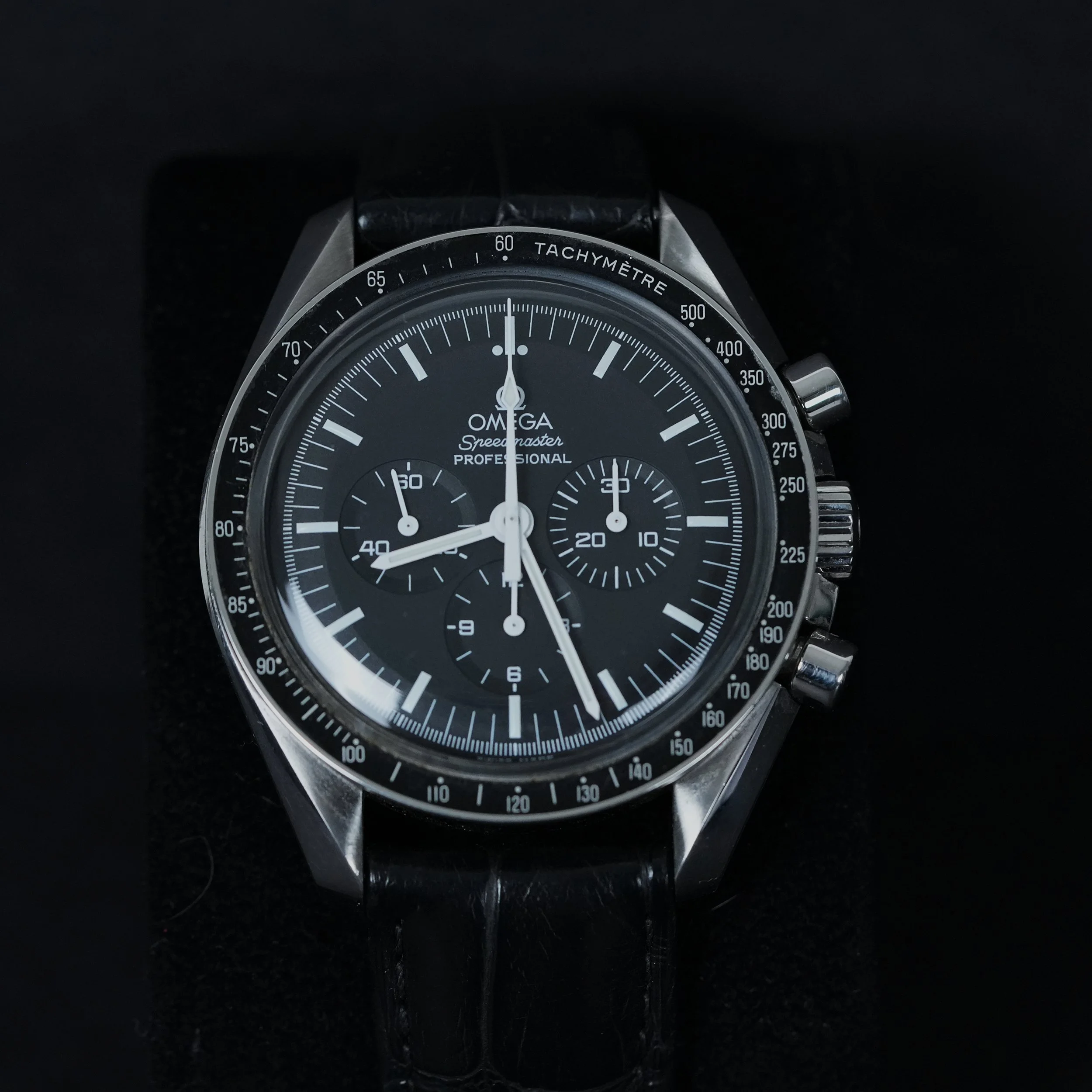 Omega Speedmaster Professional Moonwatch 3870.50.31 Hesalite Full Set B&P