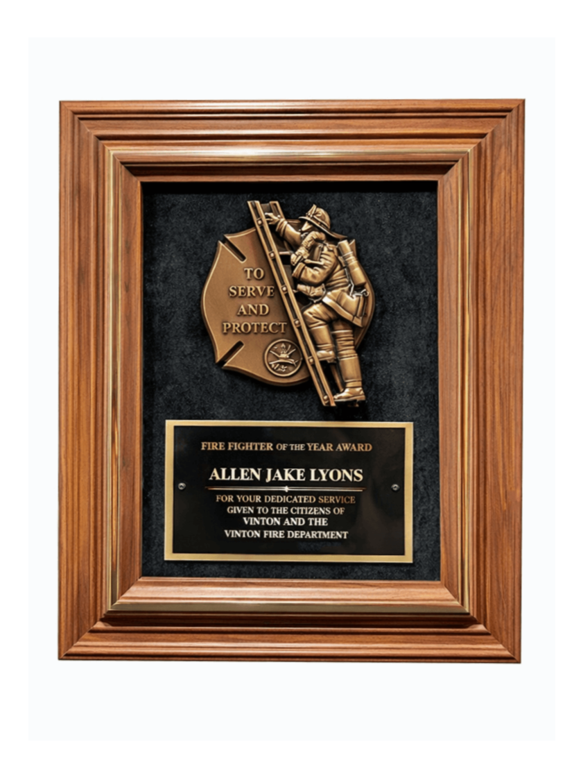 Framed Maltese Casting Plaque