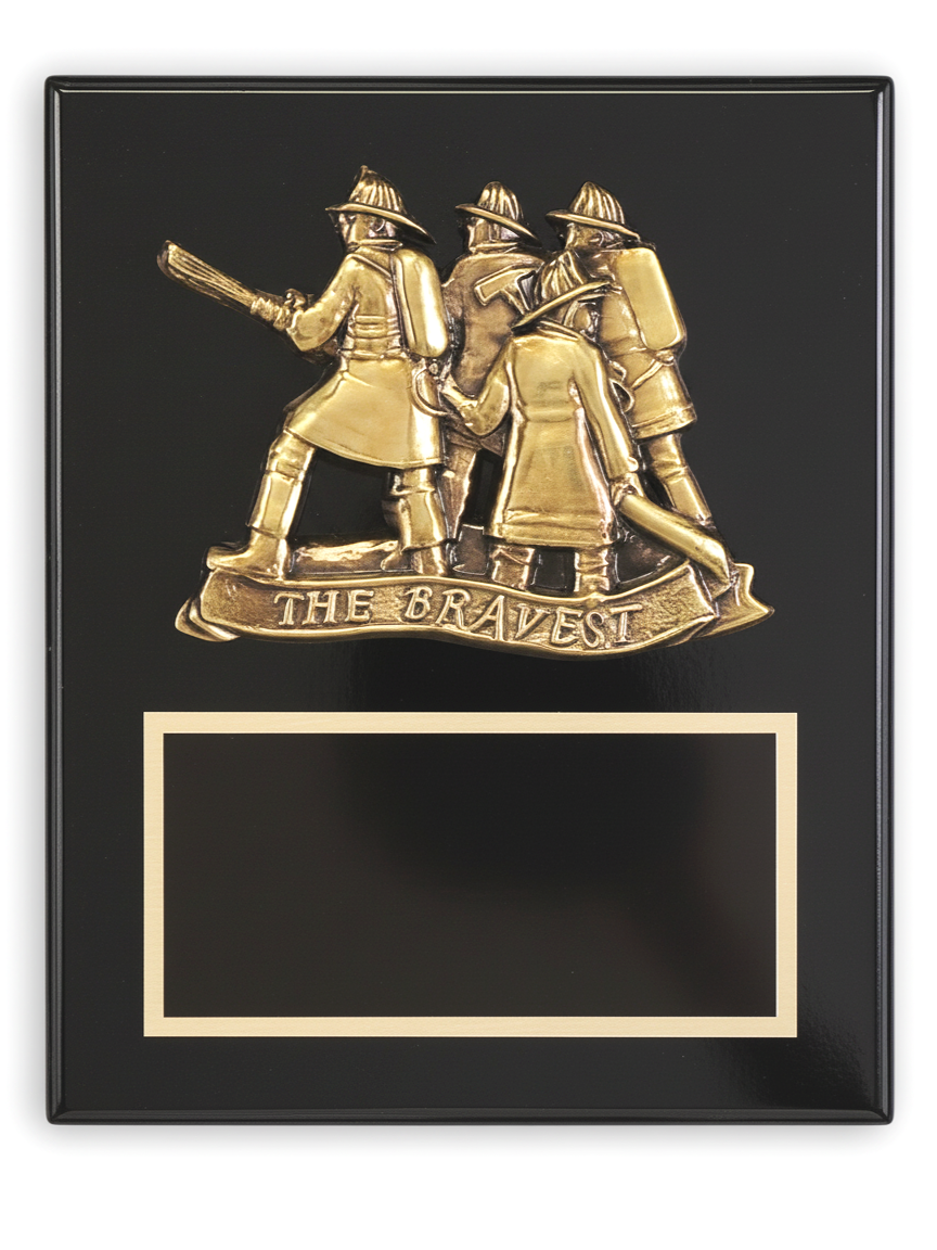 'The Bravest' Plaque