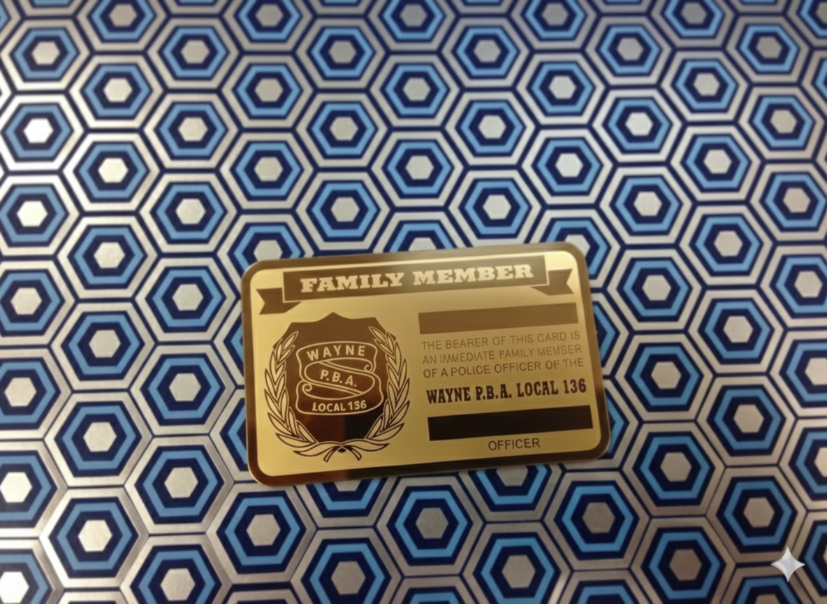 Family Member Wallet Card