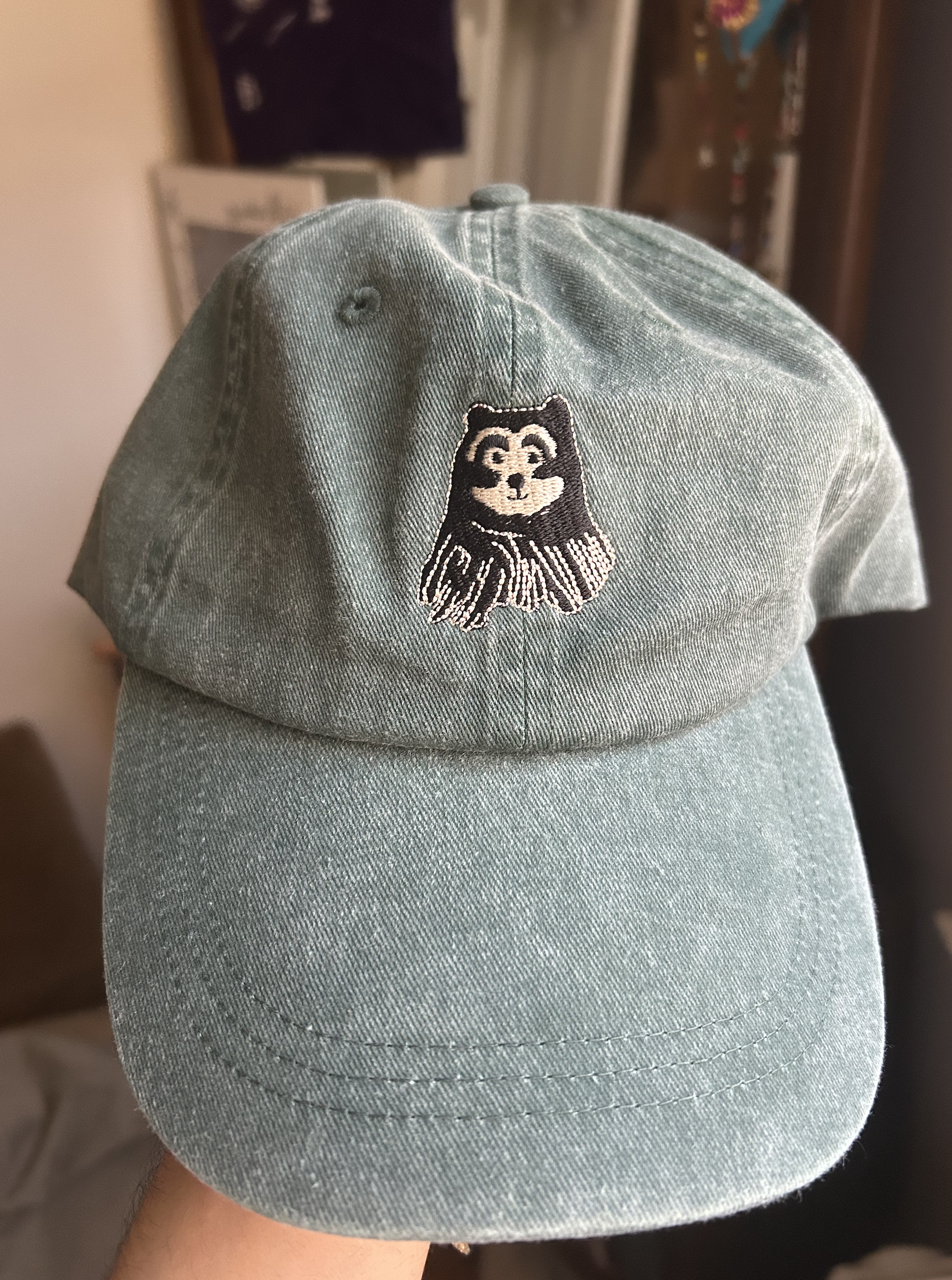 Andean Bear Embroidered Cap