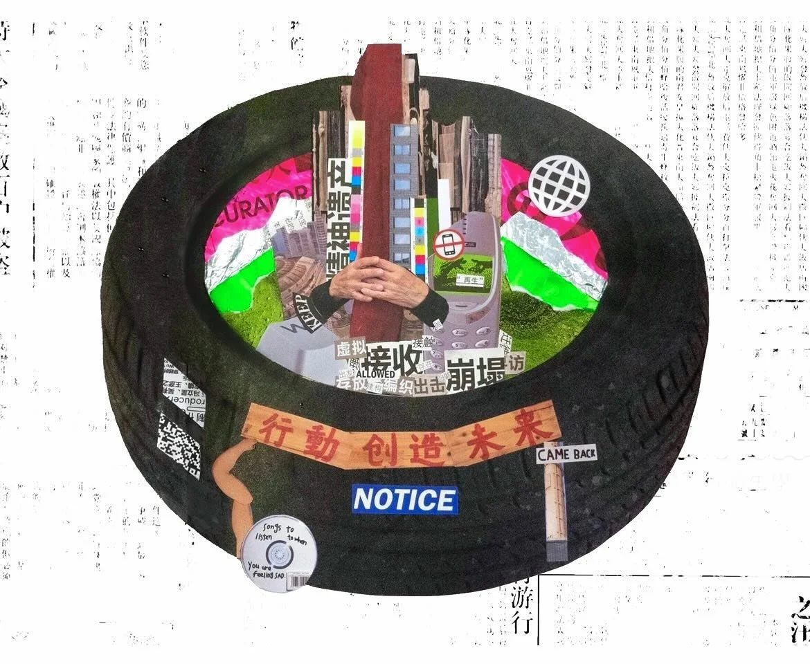 &lt;The Ark&gt;

Journey to the west
2024, Collage