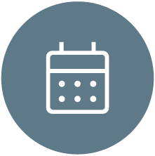 Kalender-Icon mit Datum