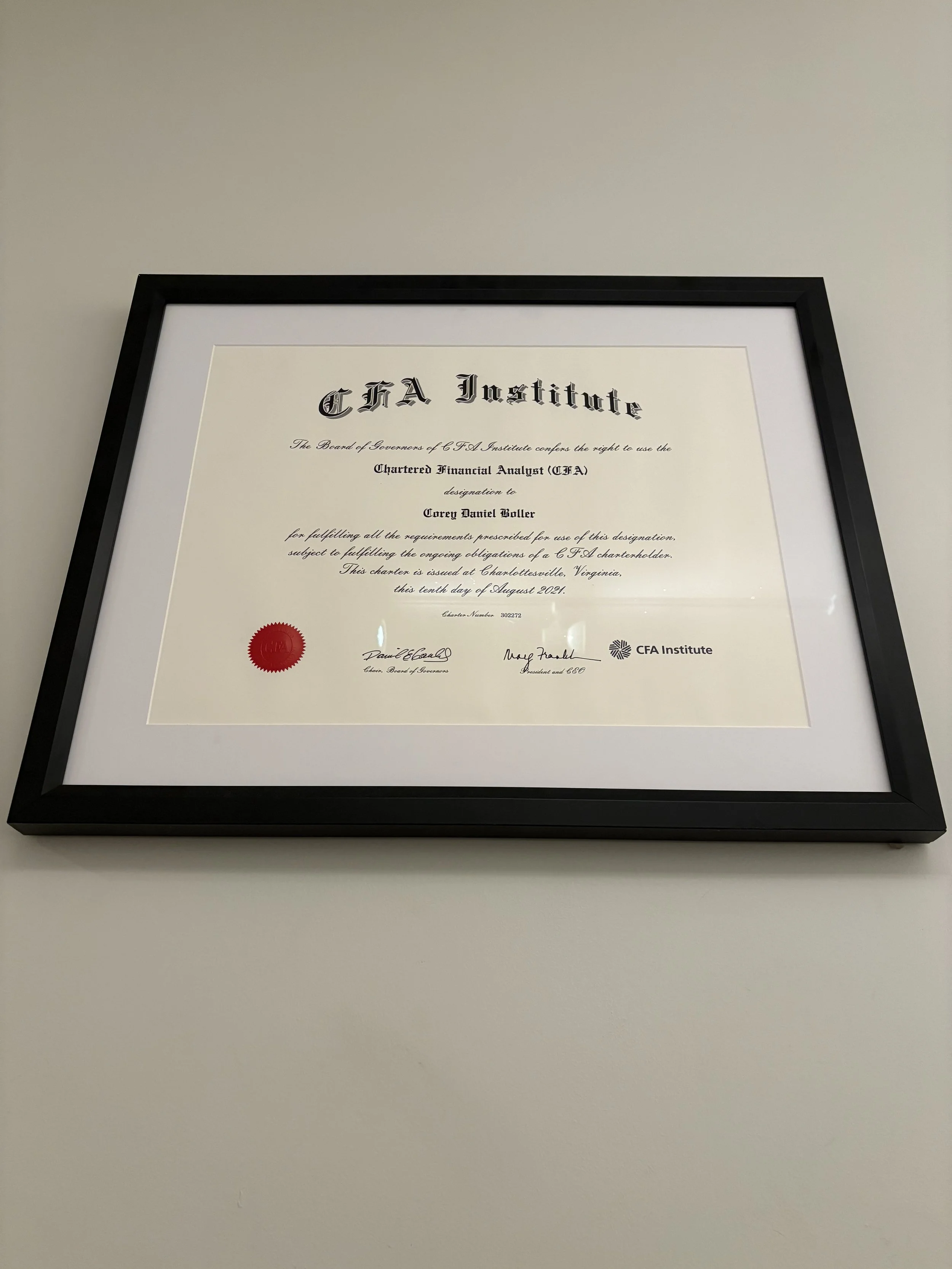 𝘛𝘩𝘦 𝘊𝘍𝘈®​​ 𝘤𝘳𝘦𝘥𝘦𝘯𝘵𝘪𝘢𝘭