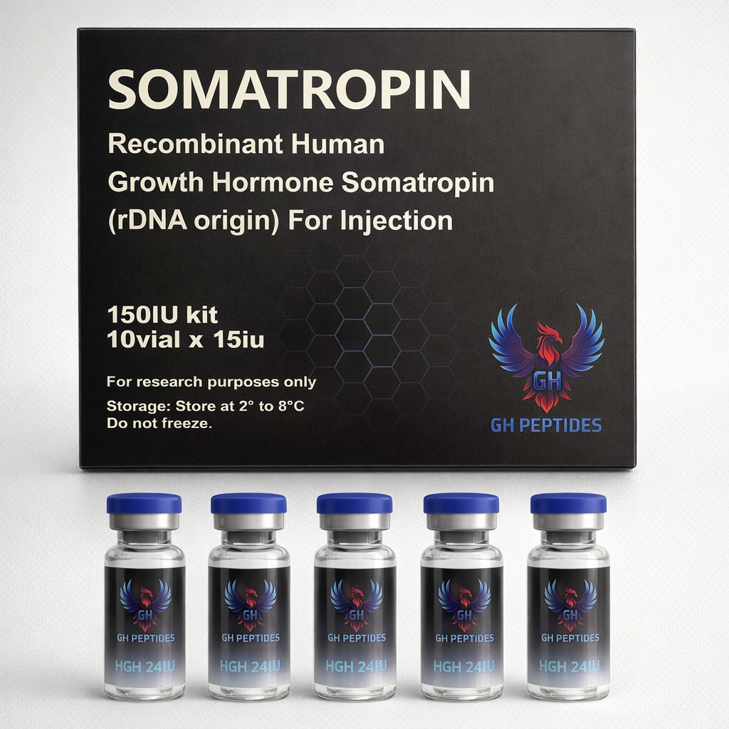 HGH boxes of x 10 vials