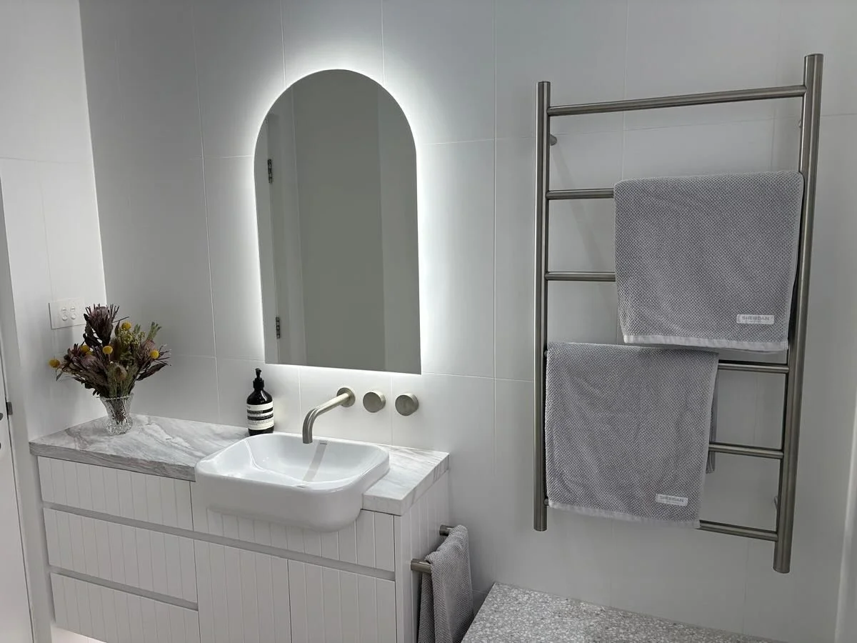 The nicer side to plumbing - Newly completed bathroom renovation to bring this space to life