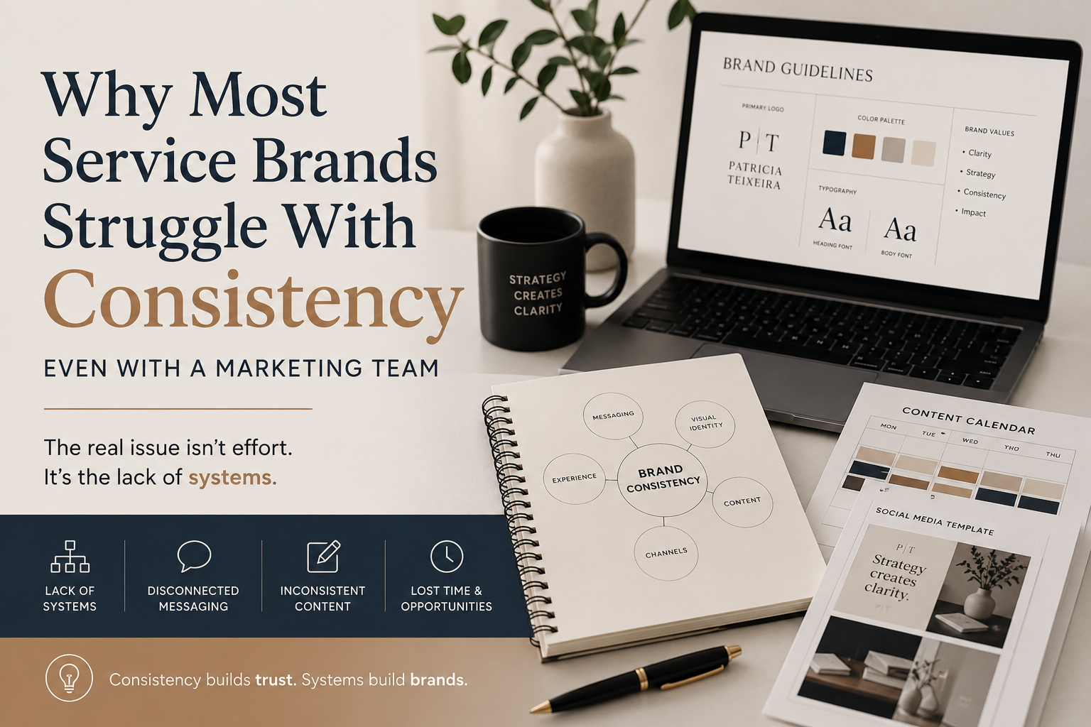 Why Most Service Brands Struggle With Consistency Even With a Marketing Team