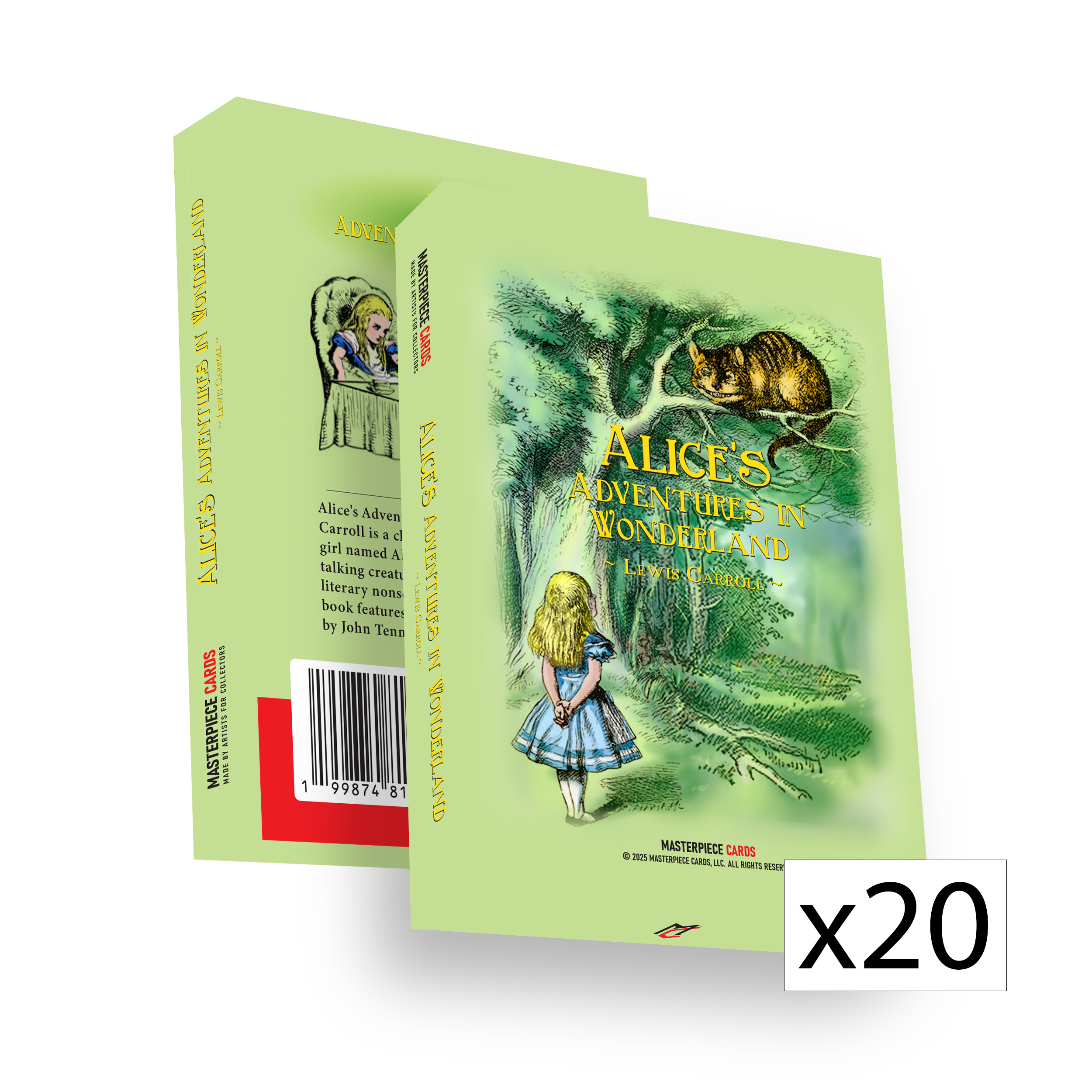 Alice's Adventures in Wonderland - Case (20 boxes)
