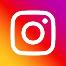 Logotipo de Instagram con fondo de colores degradados
