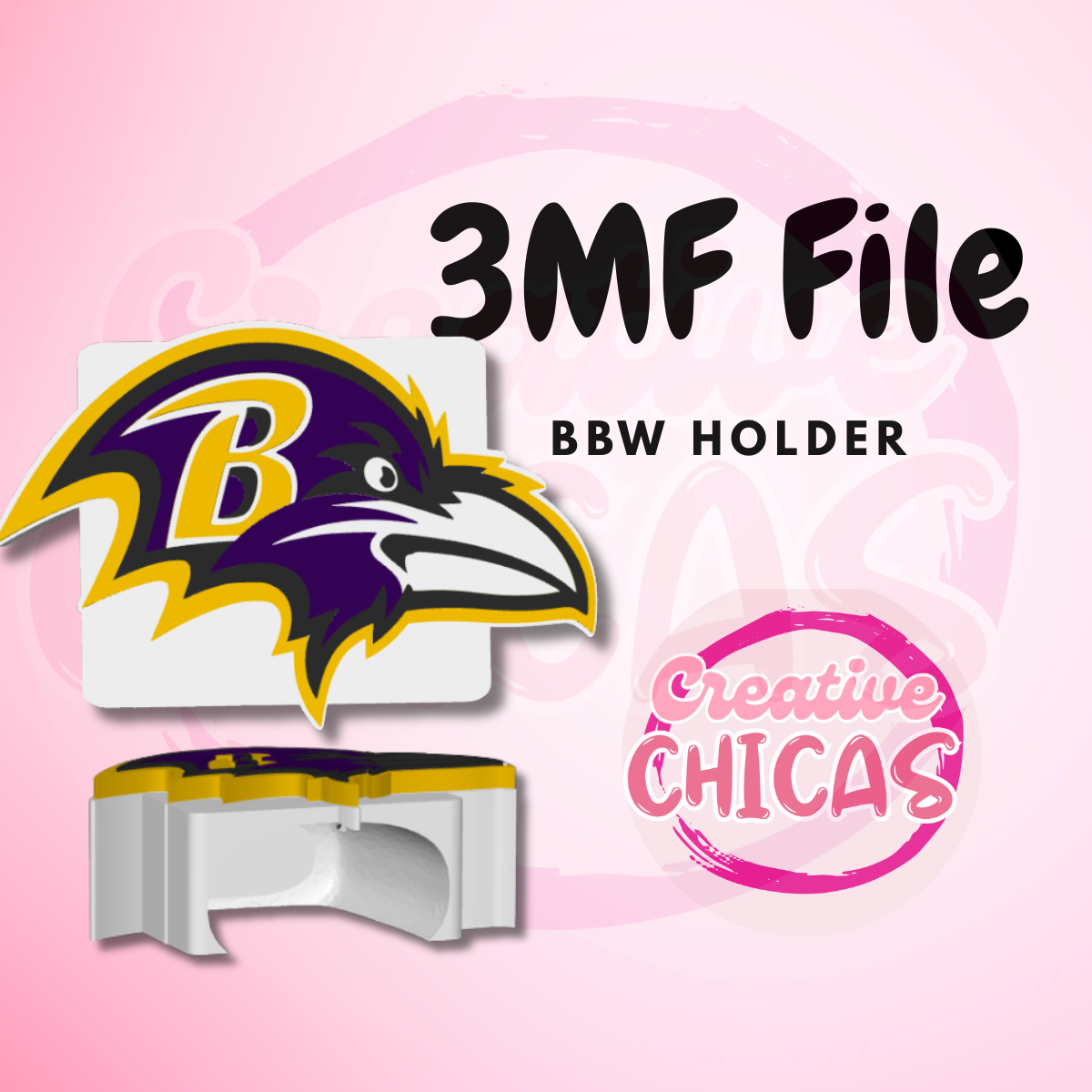 Ravens BBW HOLDER