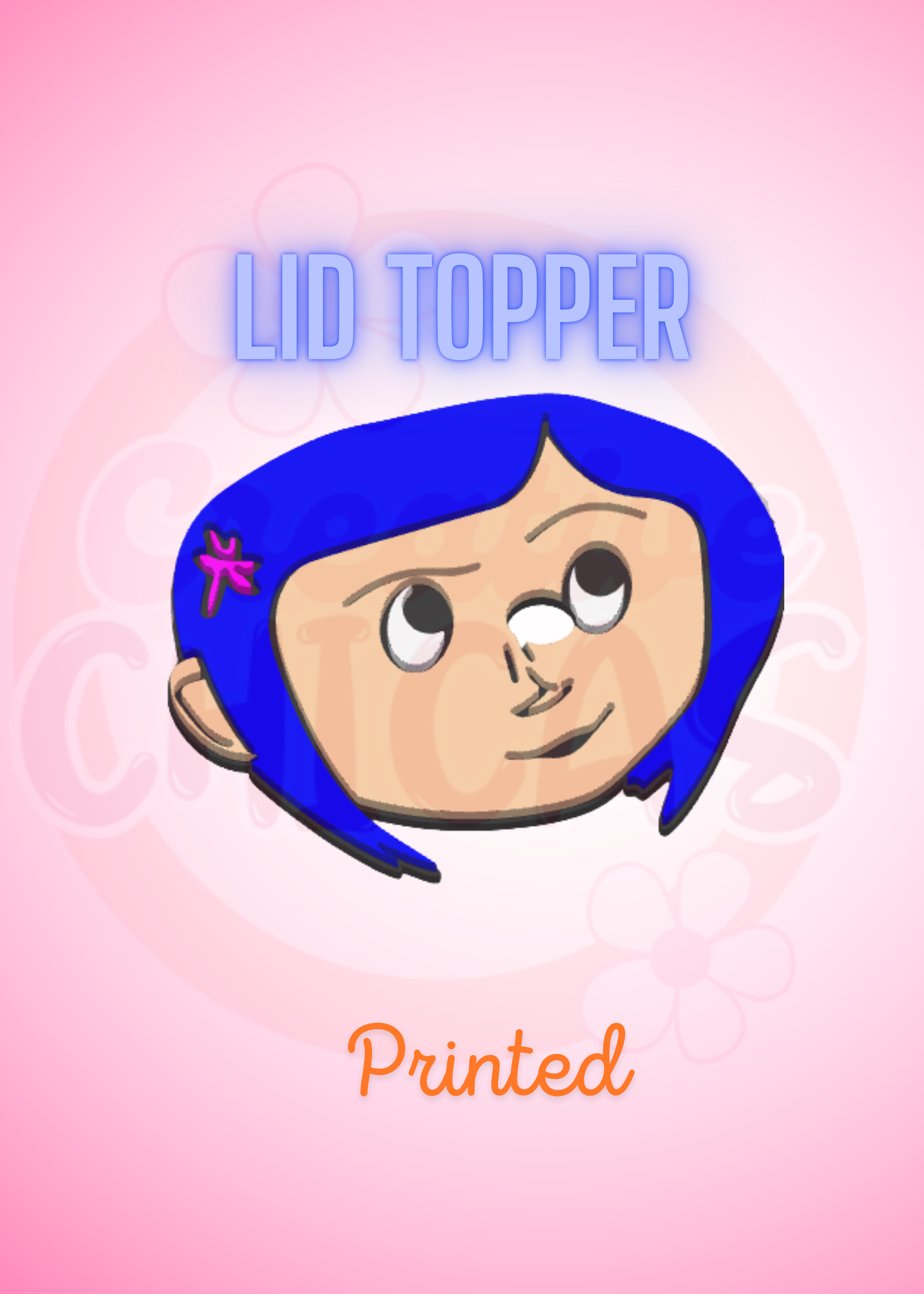 Caroline  Snowglobe Lid Topper