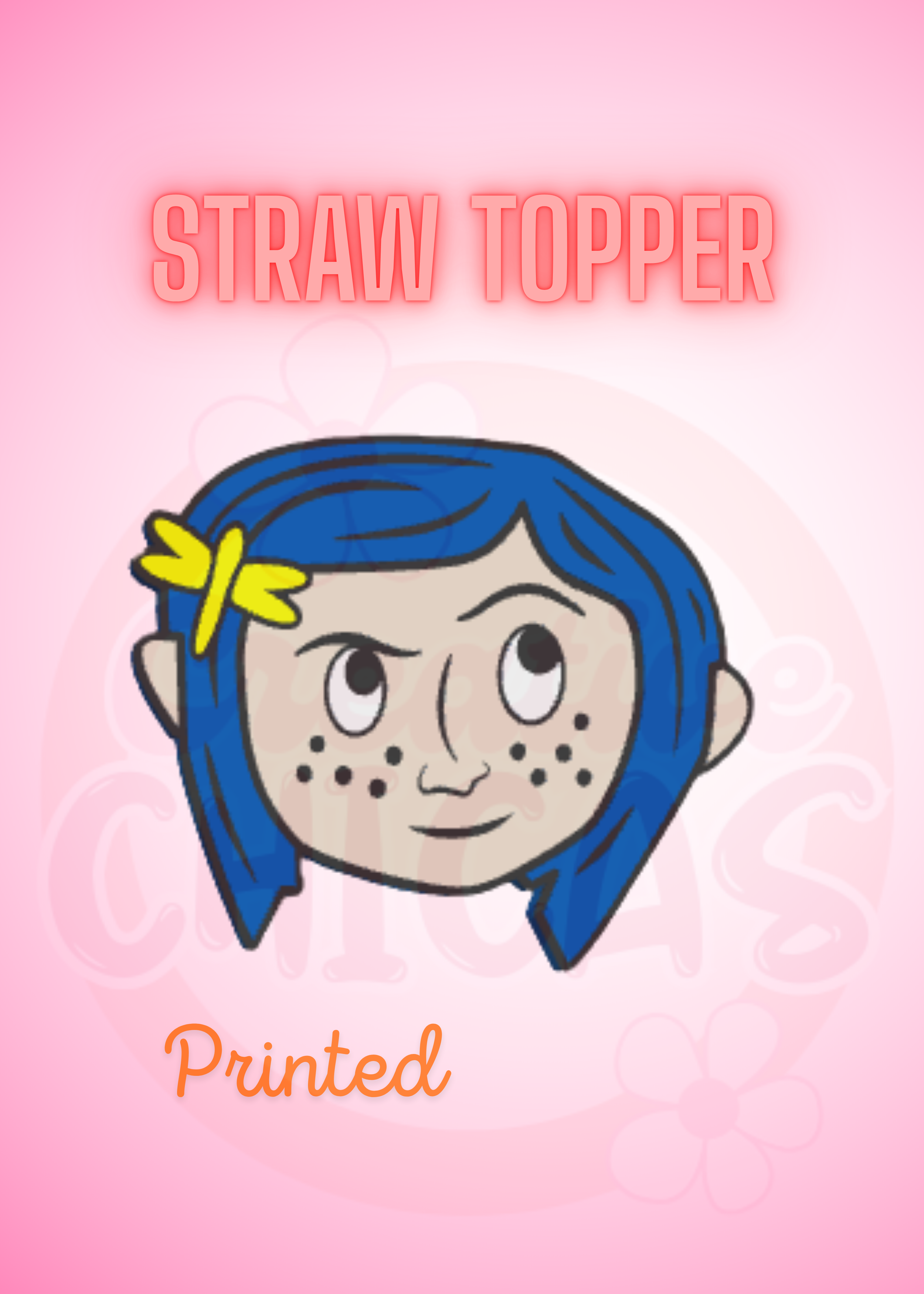 Caroline Straw Topper