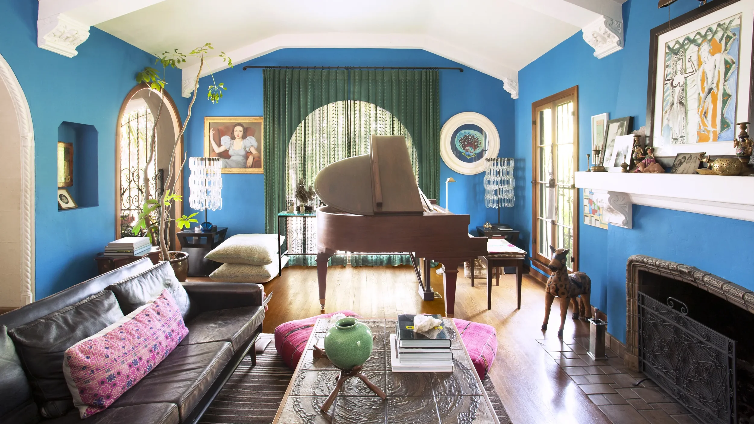 Interior designer's Los Feliz Spanish Revival home embraces the eclectic. - Curbed LA