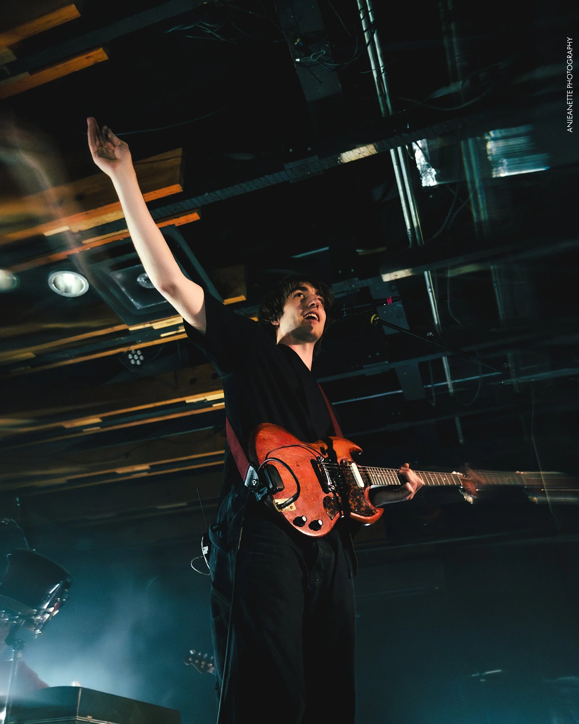 best Concert Photographer in Phoenix, AZ near me Anjeanette Photography music photos GEESE band Crescent Ballroom