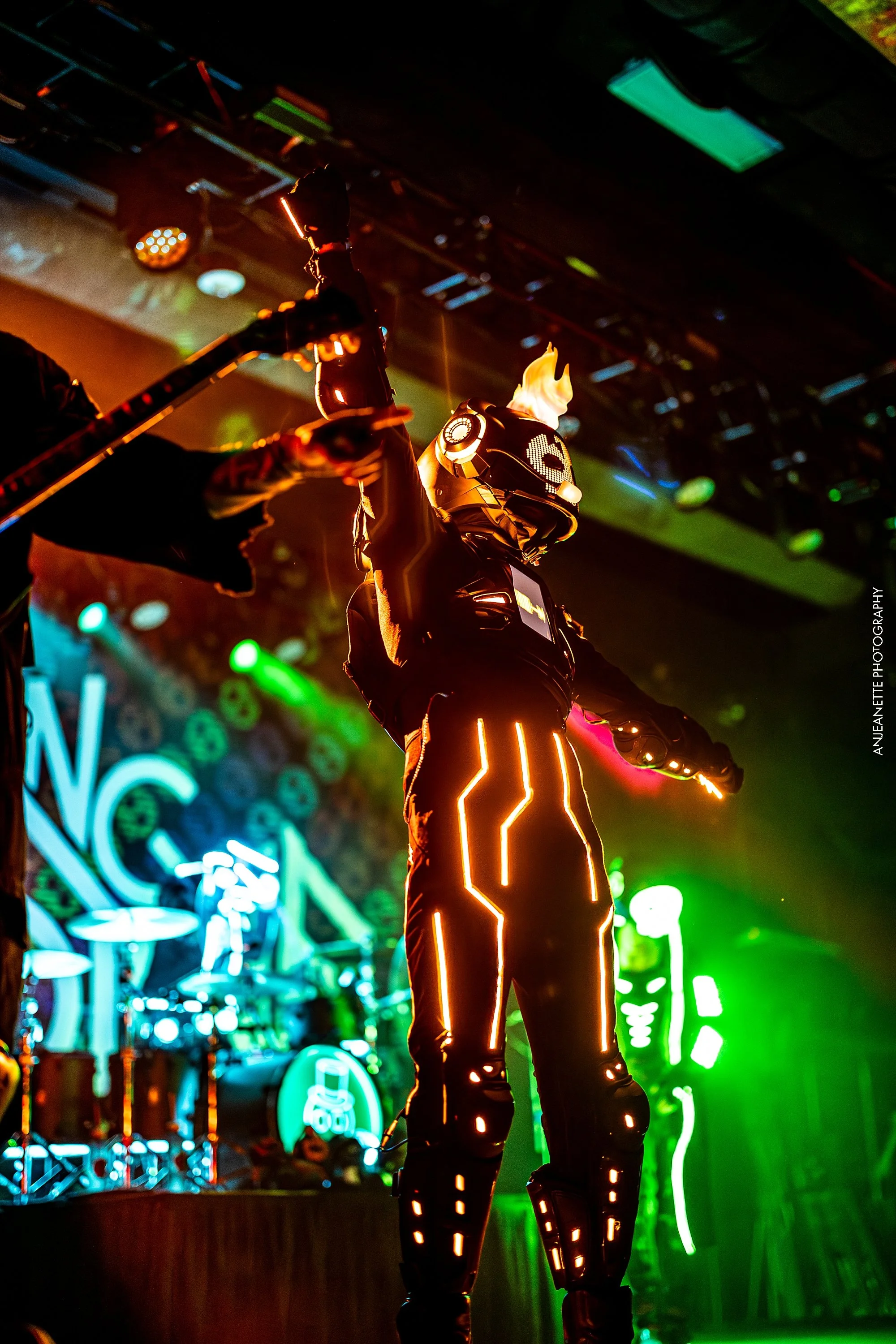 best Concert Photographer in Phoenix, AZ near me Anjeanette Photography music photos Psyko Steve Presents The Living Tombstone at The Van Buren 