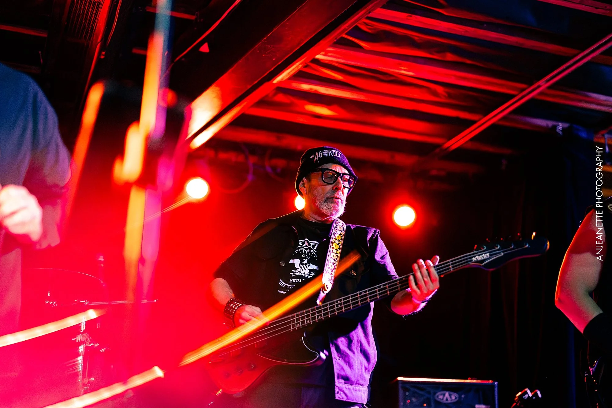 best Concert Photographer in Phoenix, AZ near me Anjeanette Photography music photos The agoreez Rebel Lounge Offstage Exposure Magazine 