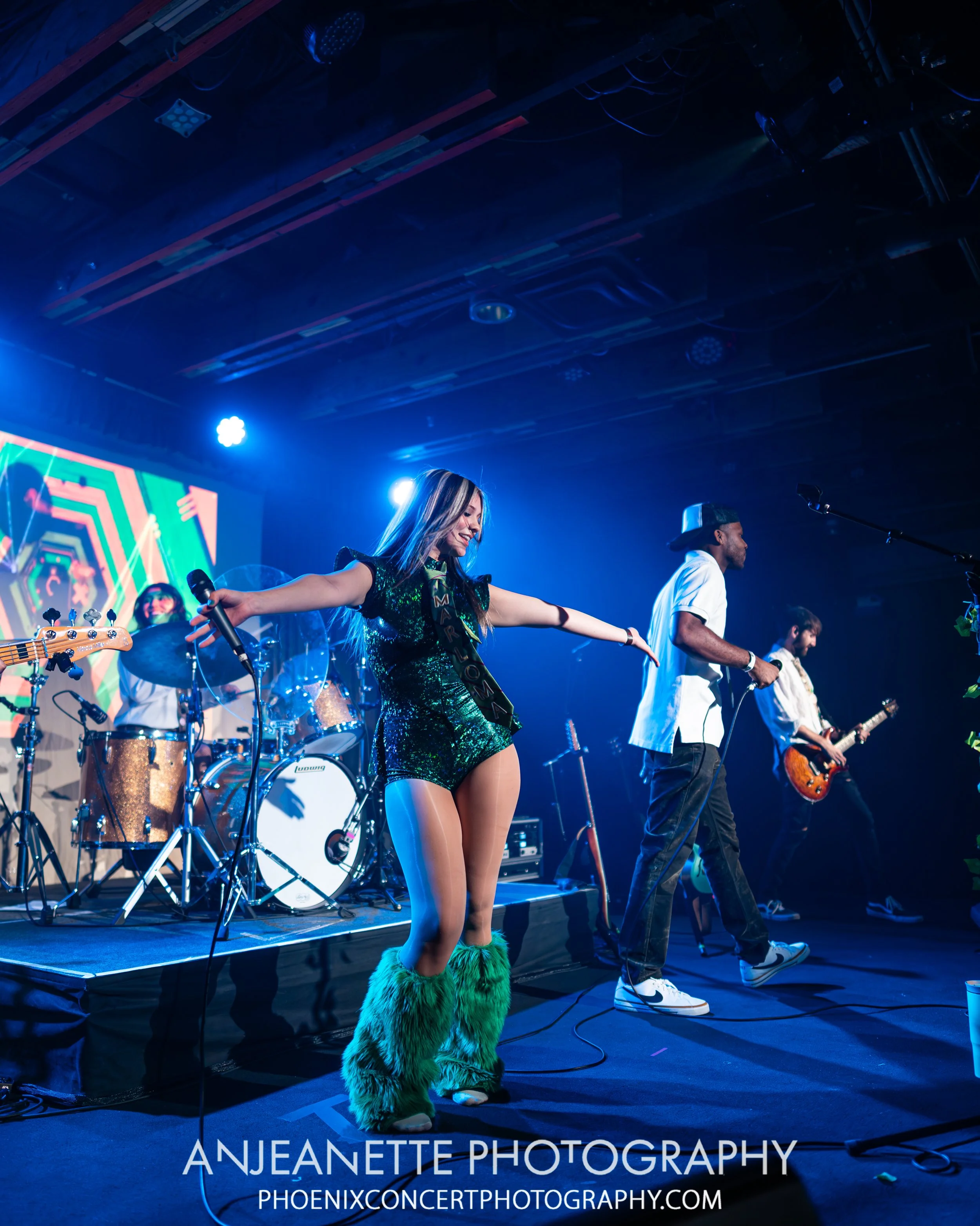  best Concert Photographer in Phoenix, AZ near me Anjeanette Photography music photos Marloma, The Crescent Ballroom Offstage Exposure Magazine Live Nation