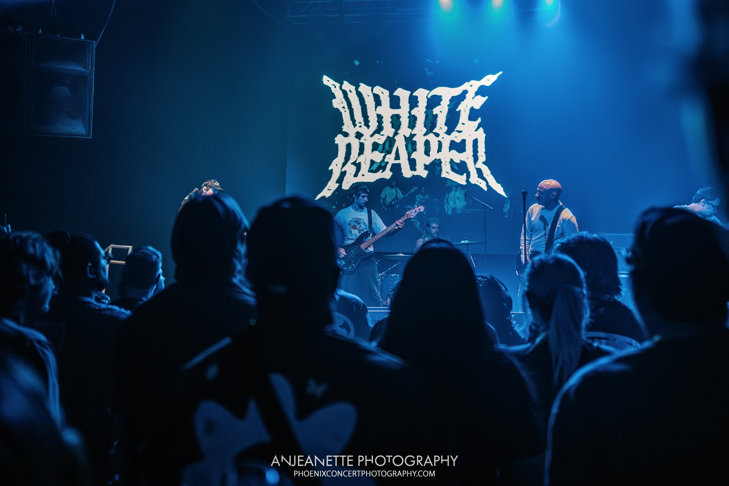 Concert Photographer in Phoenix, AZ near me Anjeanette Photography best music photos White Reaper, Walter Studios Psyko Steve Live Nation