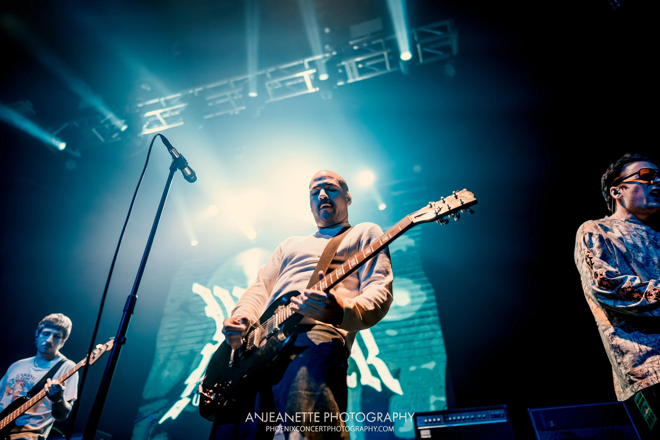Concert Photographer in Phoenix, AZ near me Anjeanette Photography best music photos White Reaper, Walter Studios Psyko Steve Live Nation