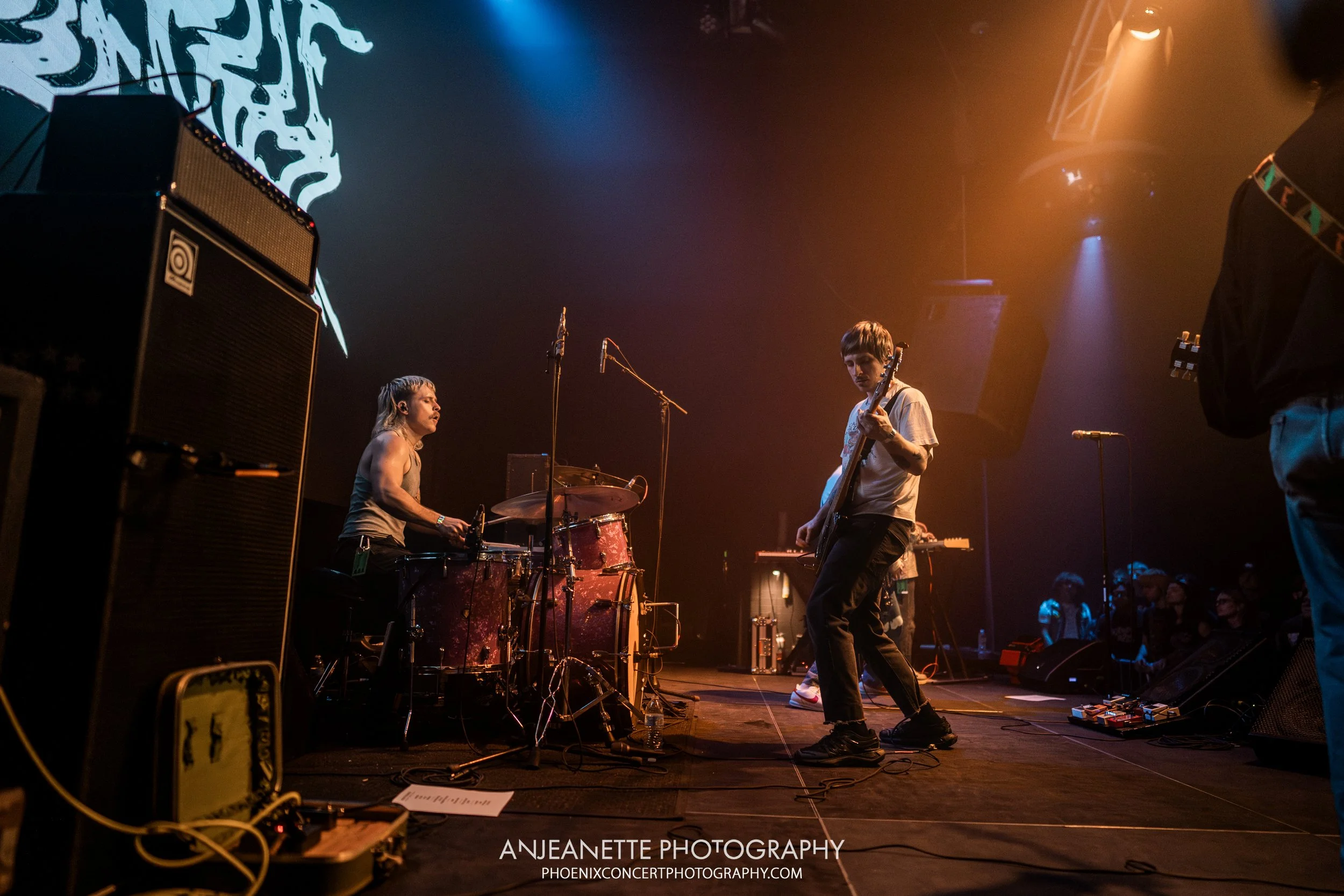 Concert Photographer in Phoenix, AZ near me Anjeanette Photography best music photos White Reaper, Walter Studios Psyko Steve Live Nation