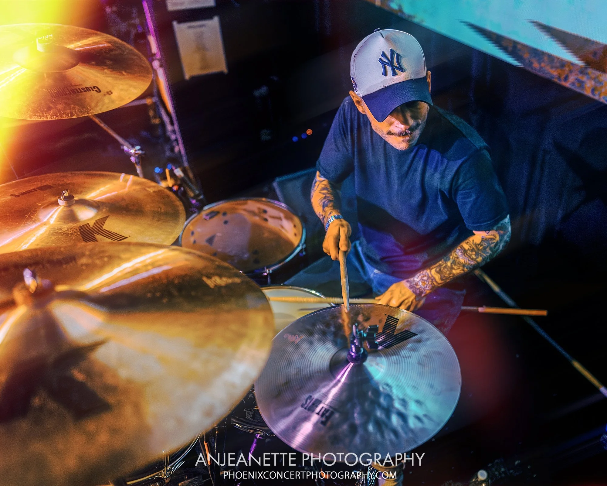 Concert Photographer in Phoenix, AZ near me Anjeanette Photography best music photos White Reaper, LA punk drug church death lens Walter Studios Psyko Steve Live Nation