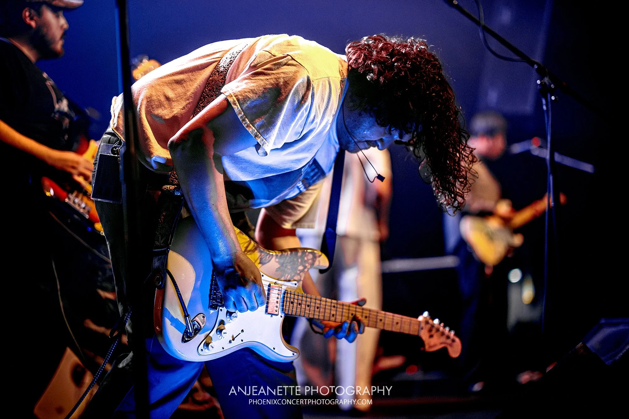 Concert Photographer in Phoenix, AZ near me Anjeanette Photography best music photos White Reaper, LA punk drug church death lens Walter Studios Psyko Steve Live Nation