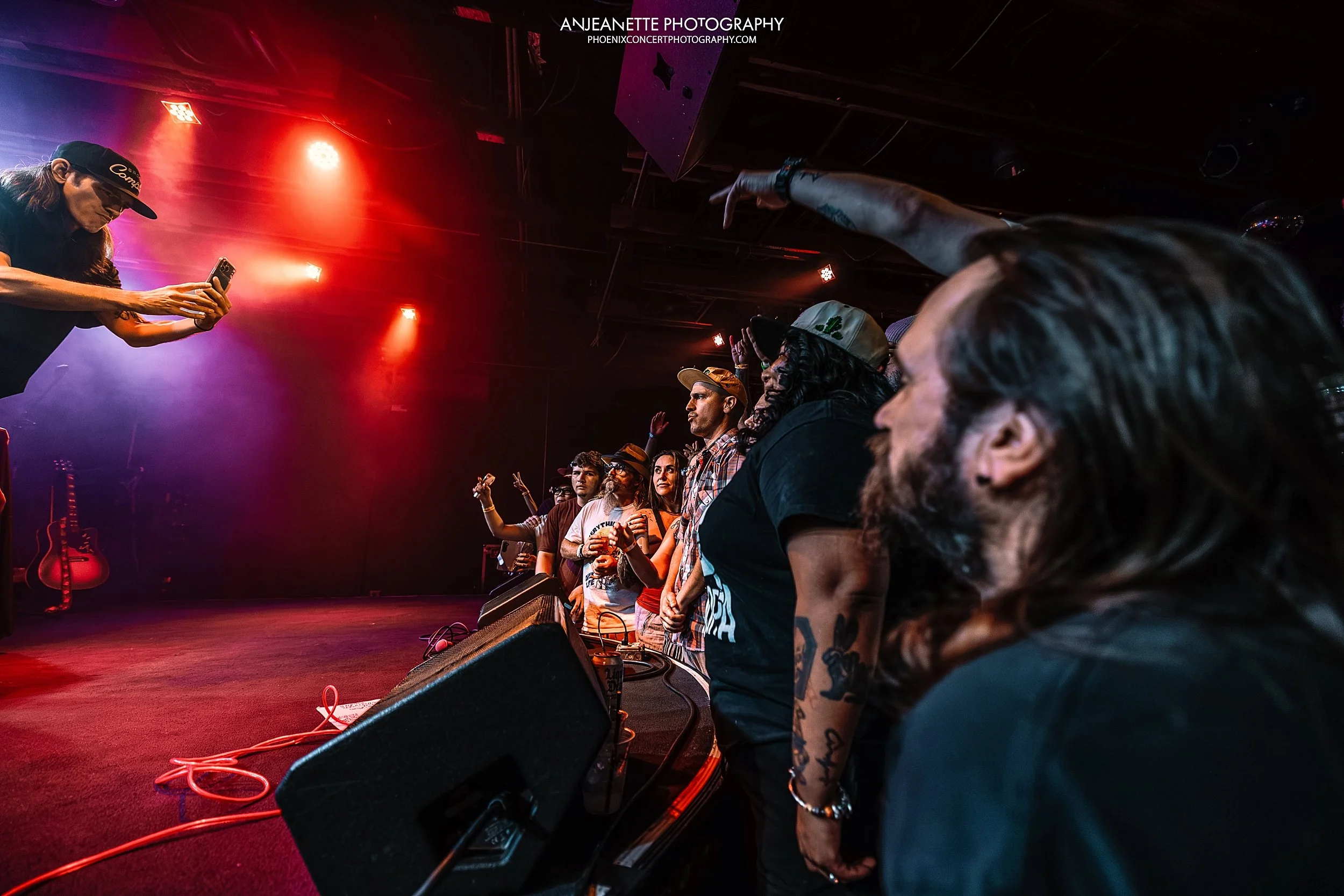 best Concert Photographer in Phoenix, AZ near me Anjeanette Photography top rated music photos crescent ballroom, K.A.A.N.wax and dj hopper, tour, live nation