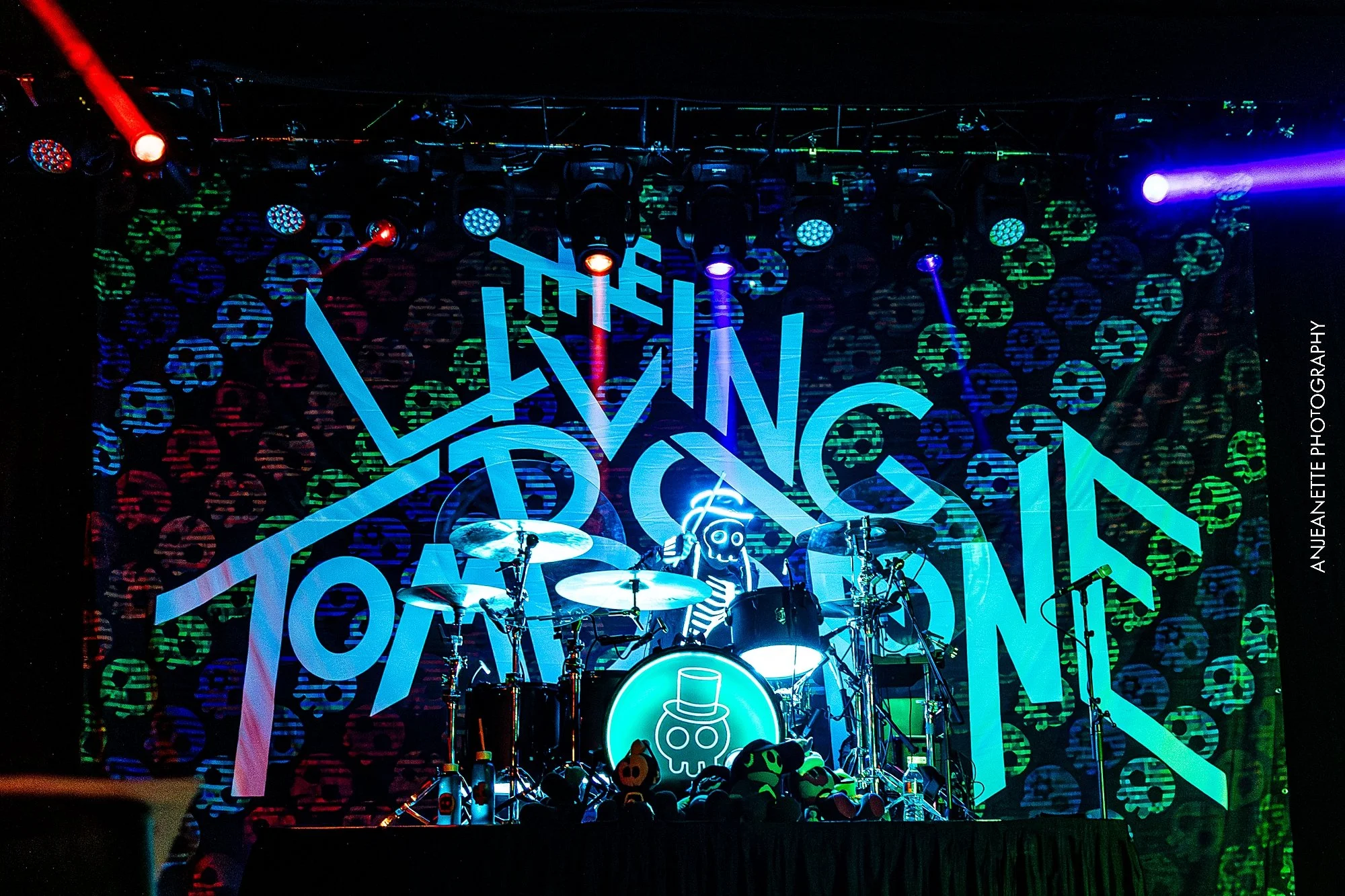 best Concert Photographer in Phoenix, AZ near me Anjeanette Photography music photos Psyko Steve Presents The Living Tombstone at The Van Buren