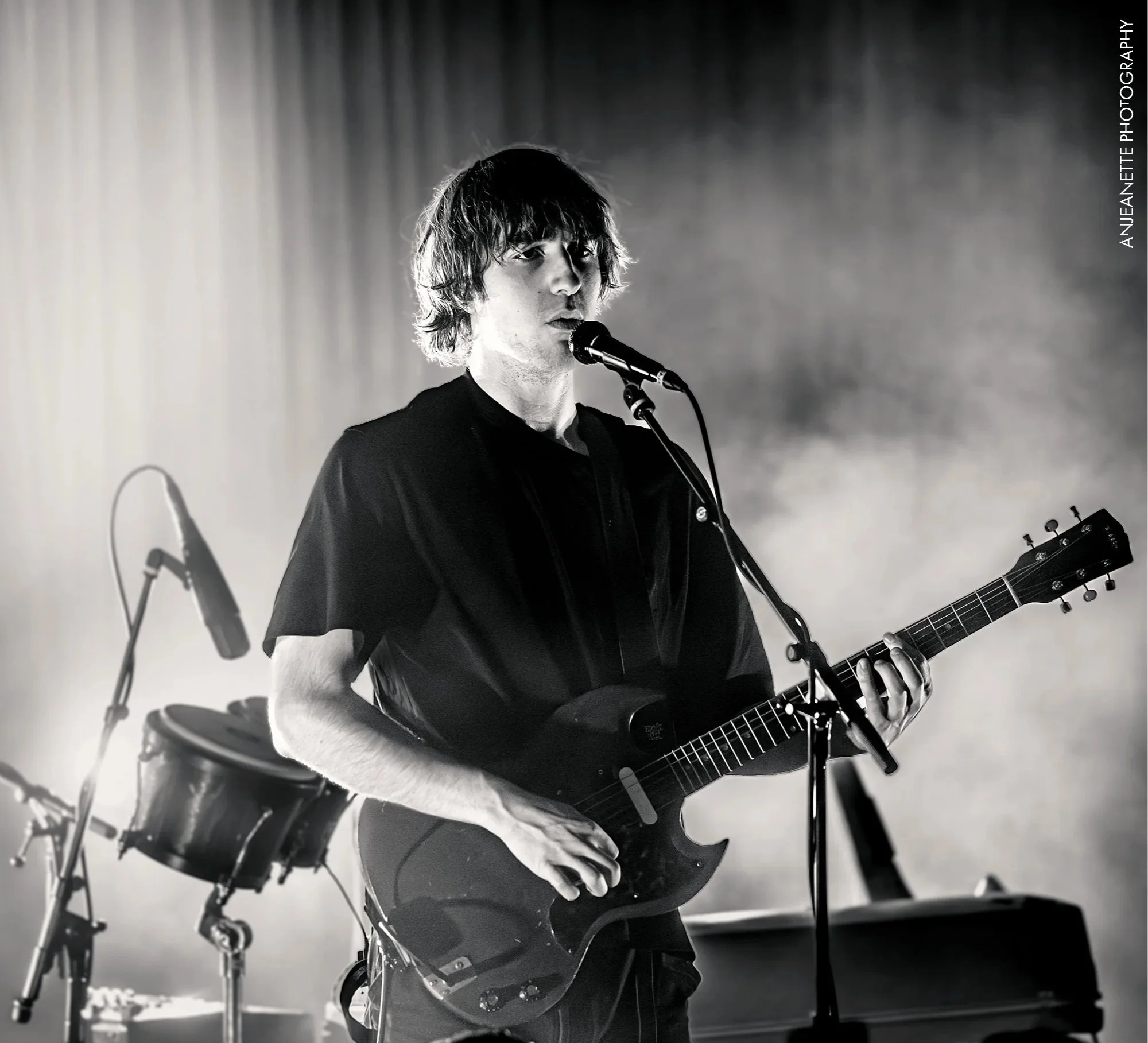 best Concert Photographer in Phoenix, AZ near me Anjeanette Photography music photos GEESE band Arizona Financial Theatre Offstage Exposure Magazine Live Nation